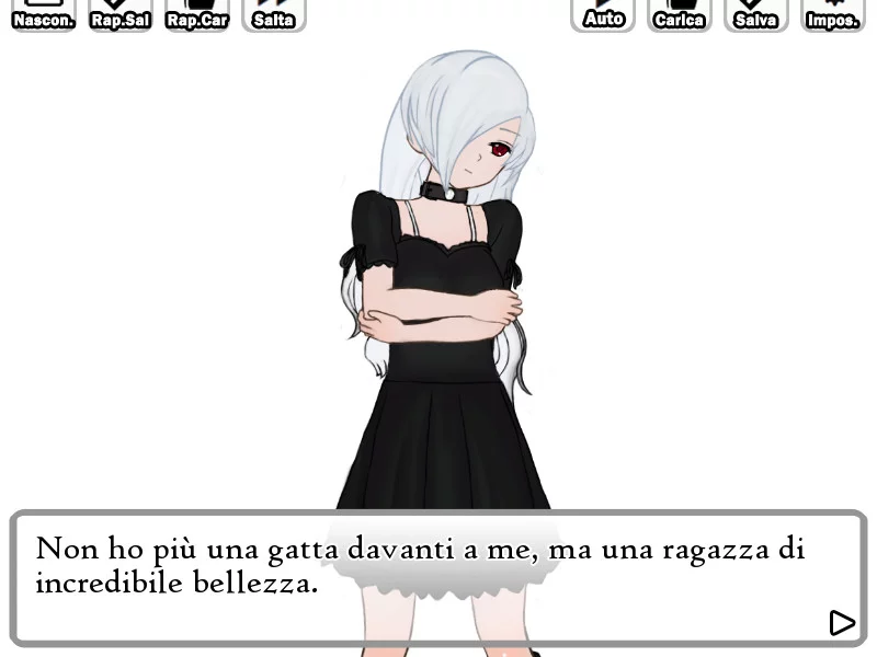 Изображение игры: Trick and Treat - Visual Novel