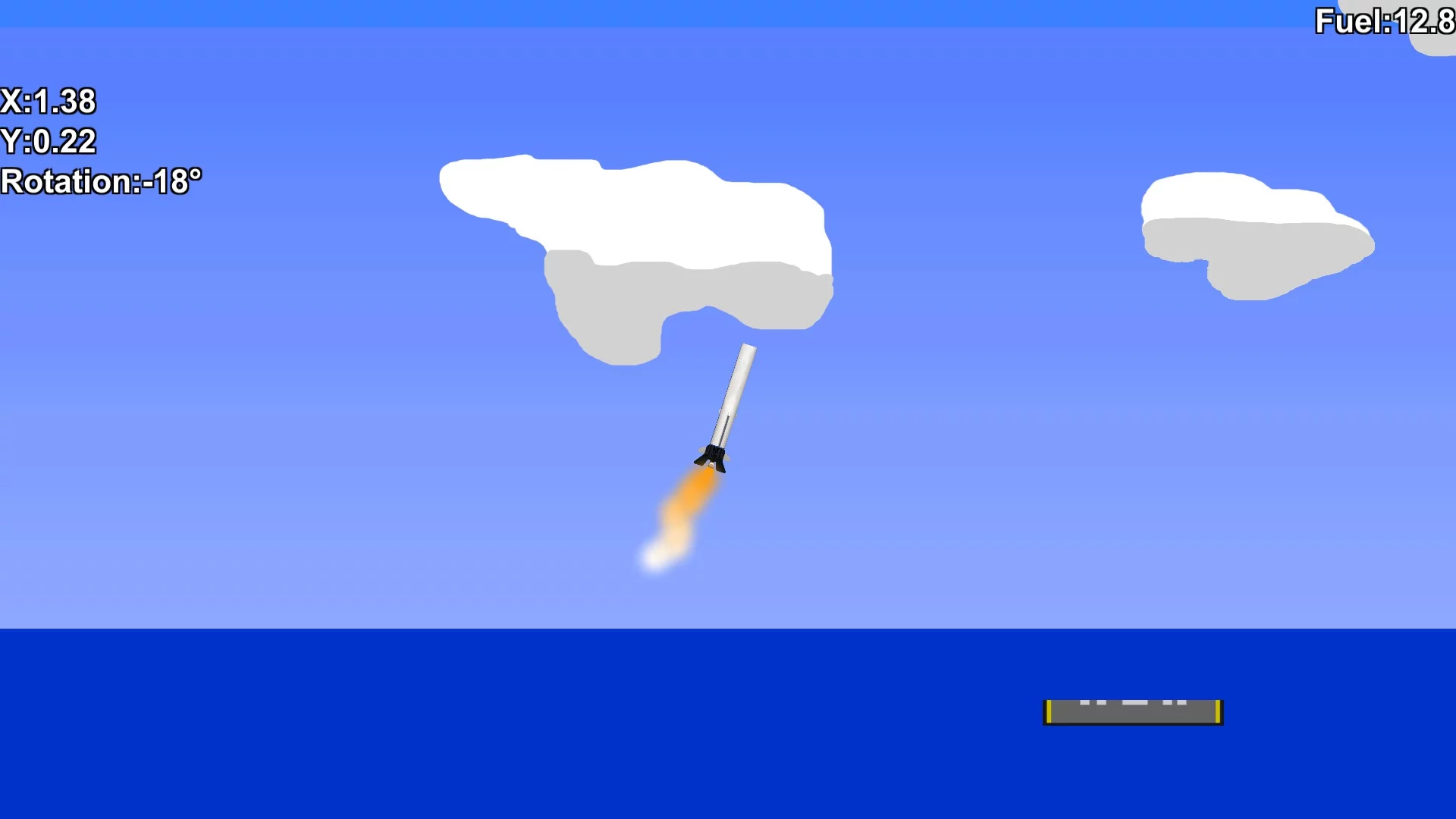Изображение игры: Galactic Landing