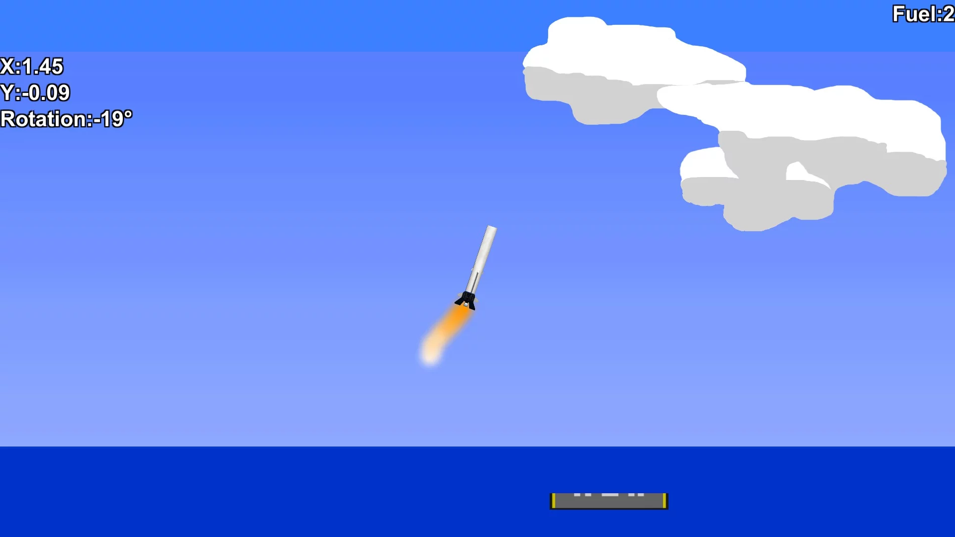 Изображение игры: Galactic Landing