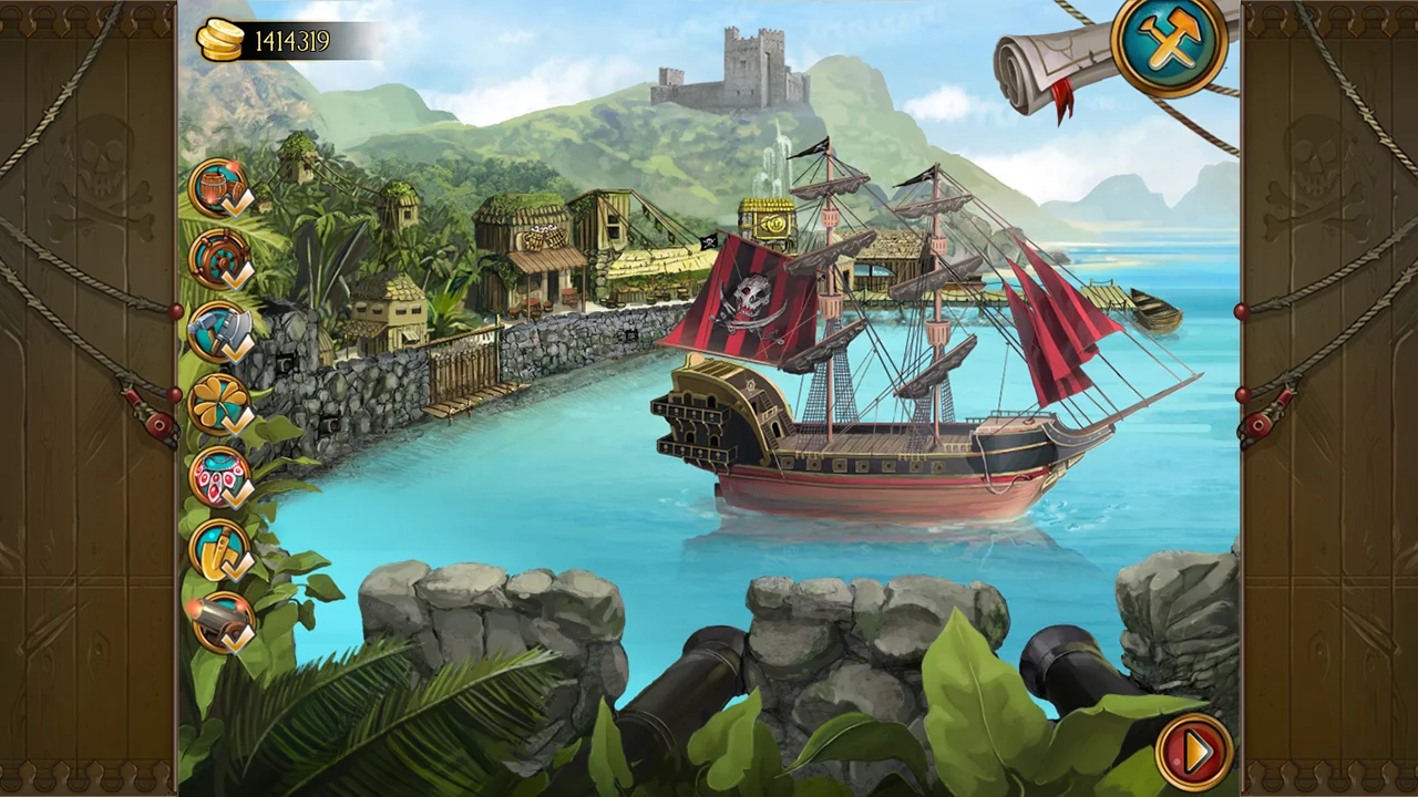 Изображение игры: Seven Seas Solitaire