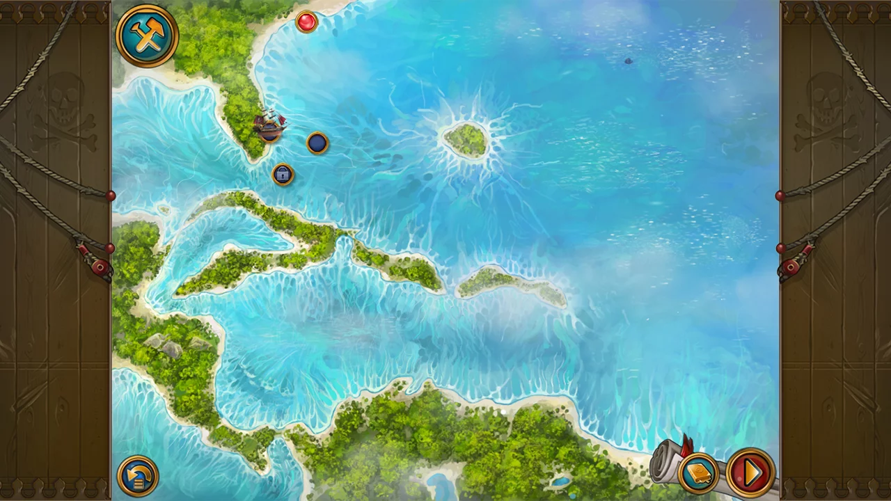Изображение игры: Seven Seas Solitaire