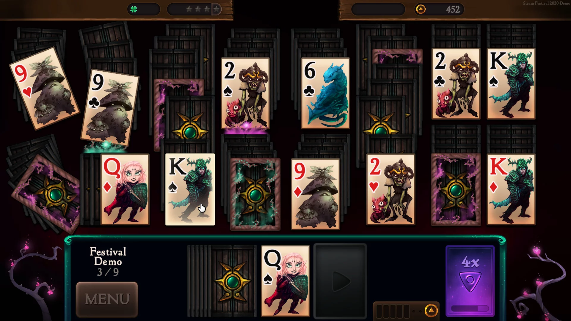 Изображение игры: Faerie Solitaire Dire