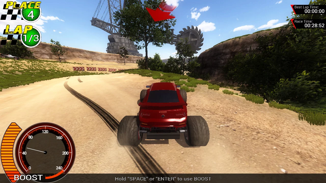 Изображение игры: Off-Road Super Racing