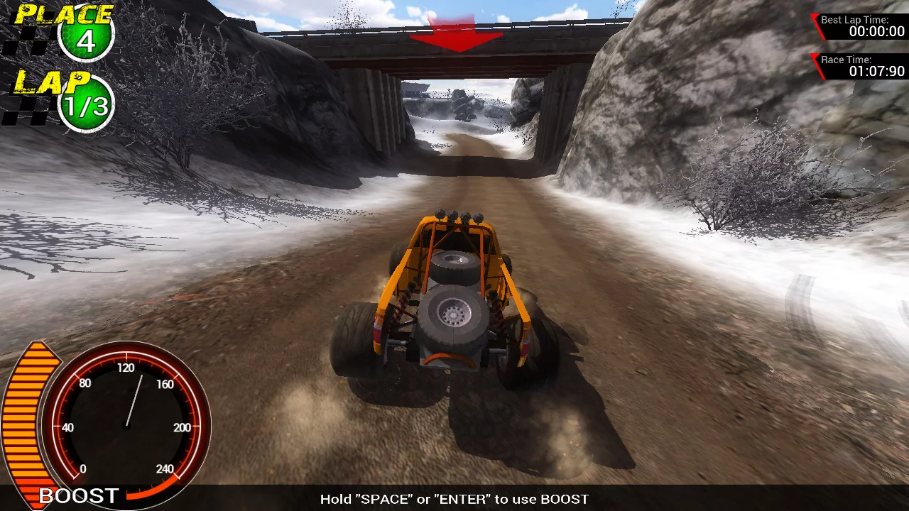 Изображение игры: Off-Road Super Racing