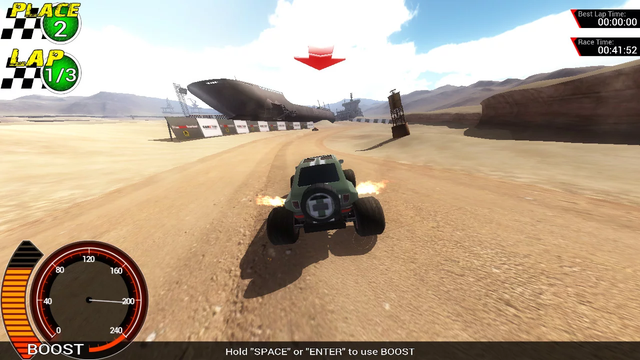 Изображение игры: Off-Road Super Racing