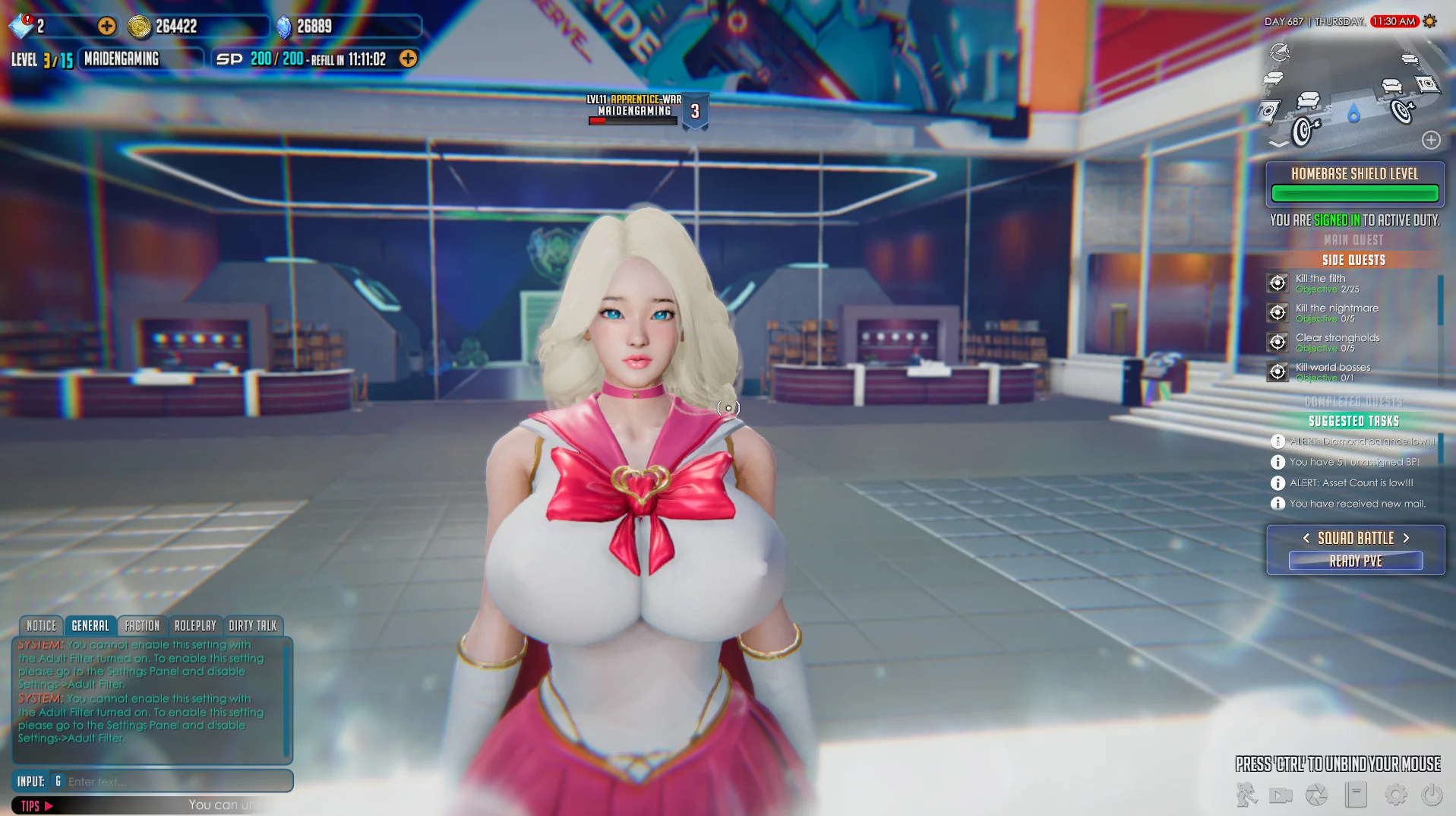 Изображение игры: League of Maidens®