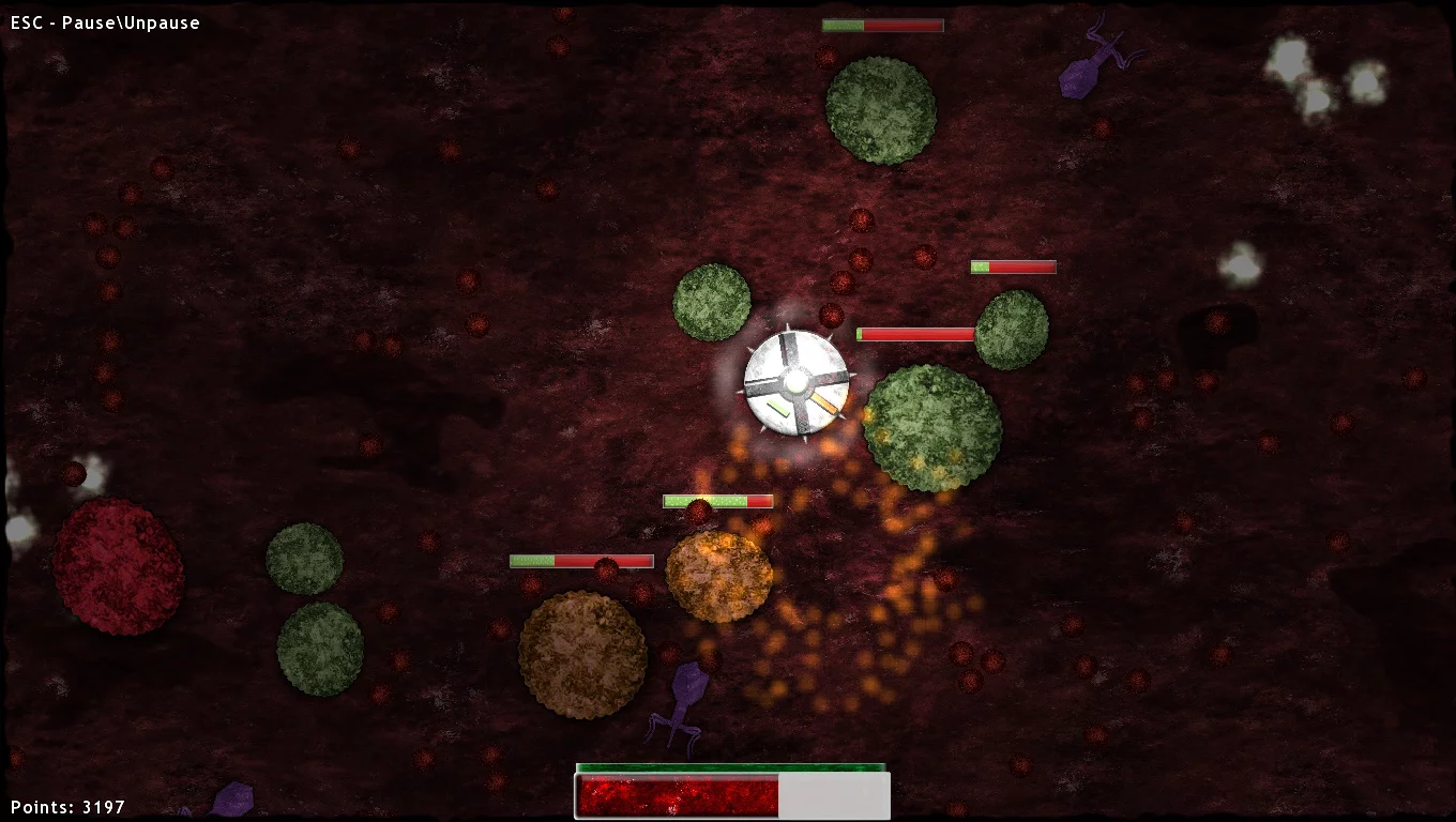 Изображение игры: Germ Wars