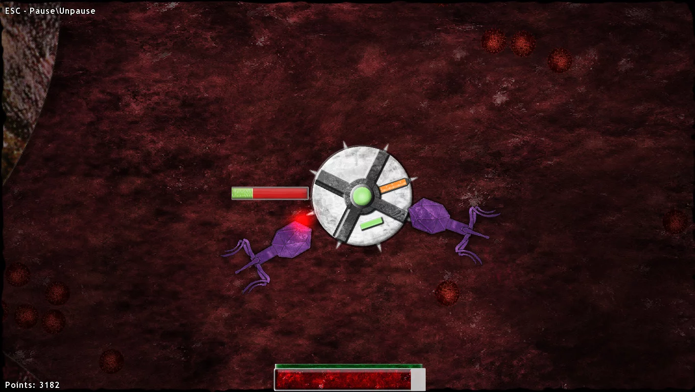Изображение игры: Germ Wars