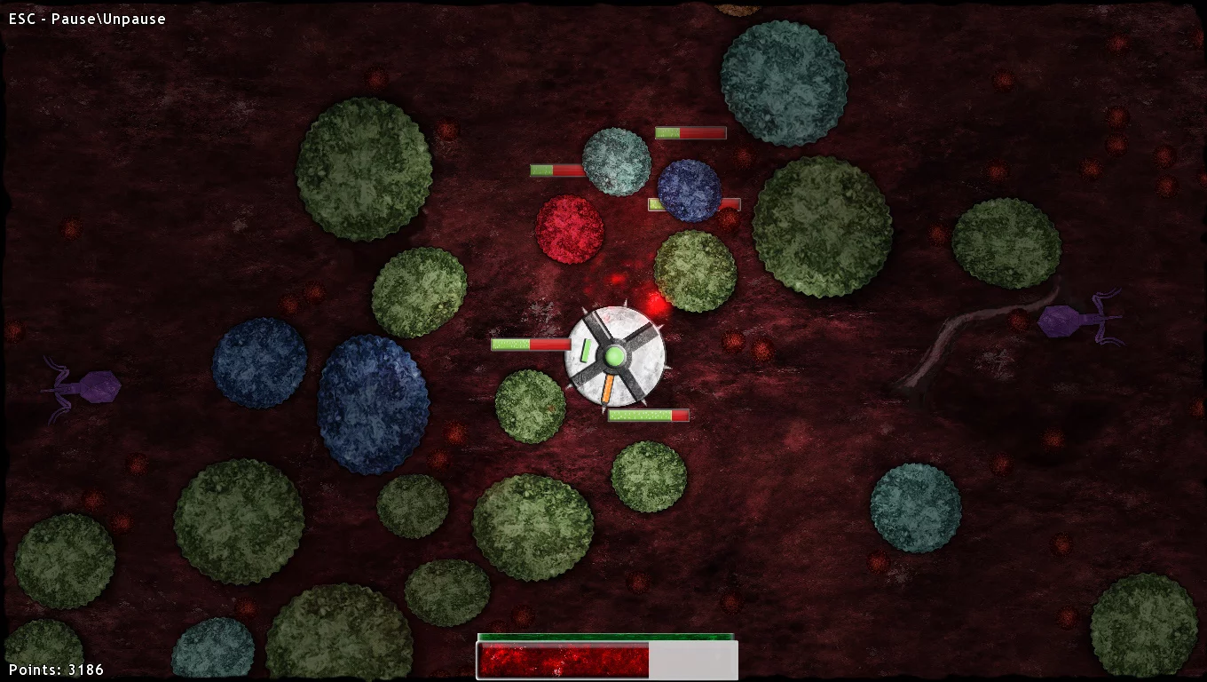 Изображение игры: Germ Wars