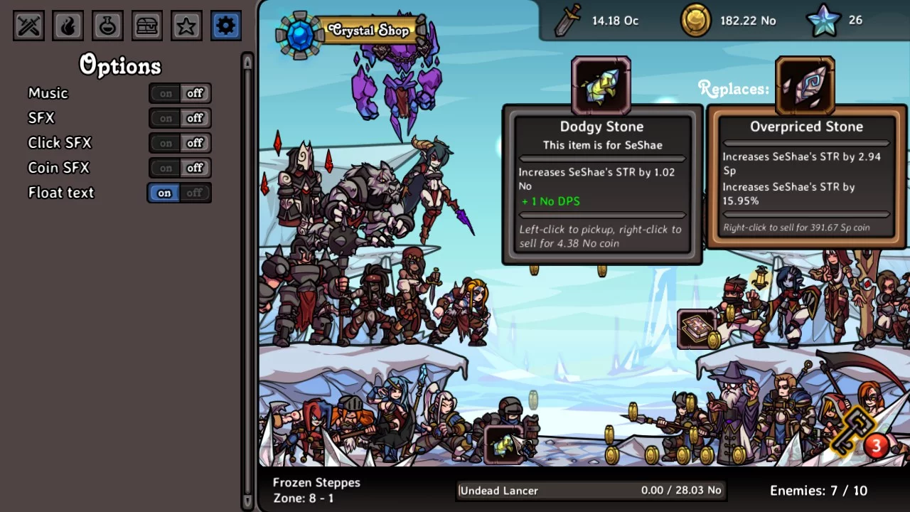 Изображение игры: Clicker Guild
