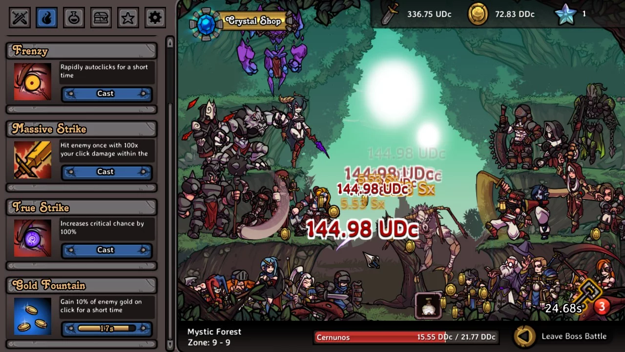 Изображение игры: Clicker Guild