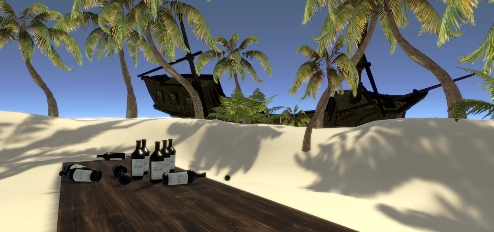 Изображение игры: Beach Bowling Dream VR