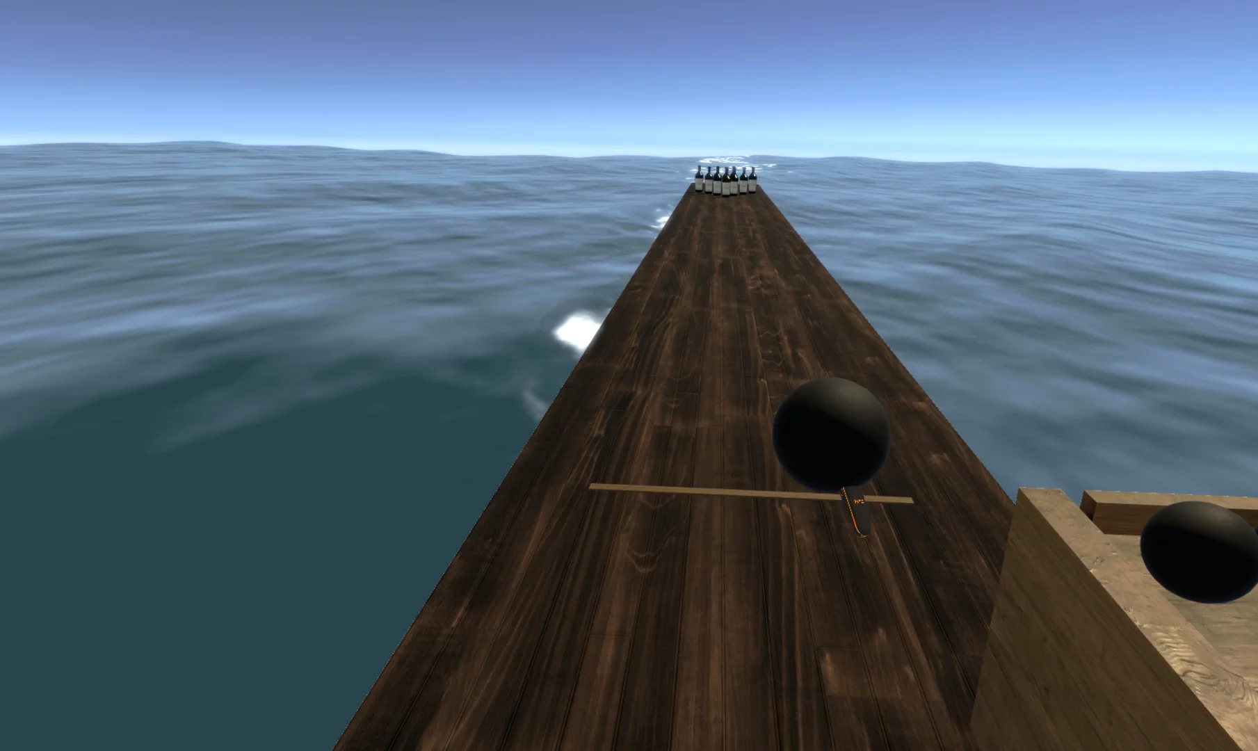 Изображение игры: Beach Bowling Dream VR