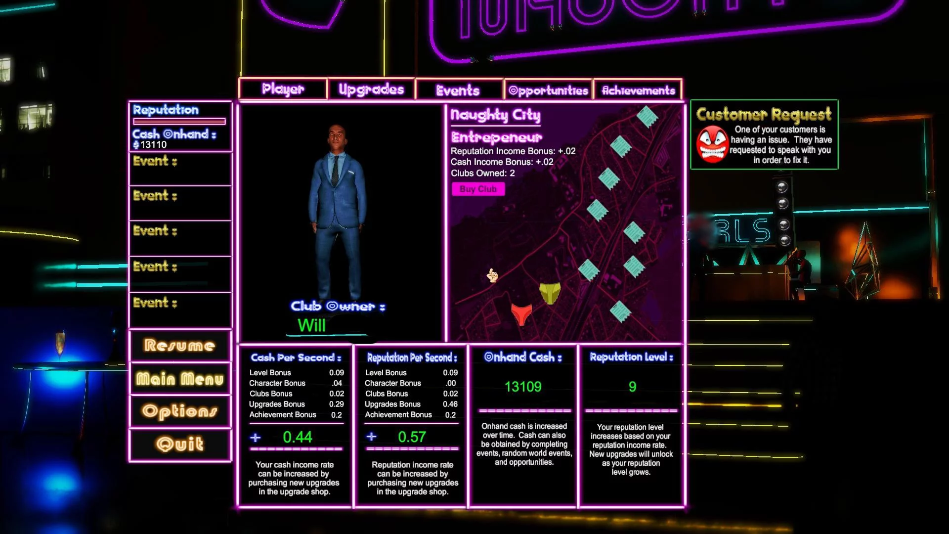 Изображение игры: Club Naughty