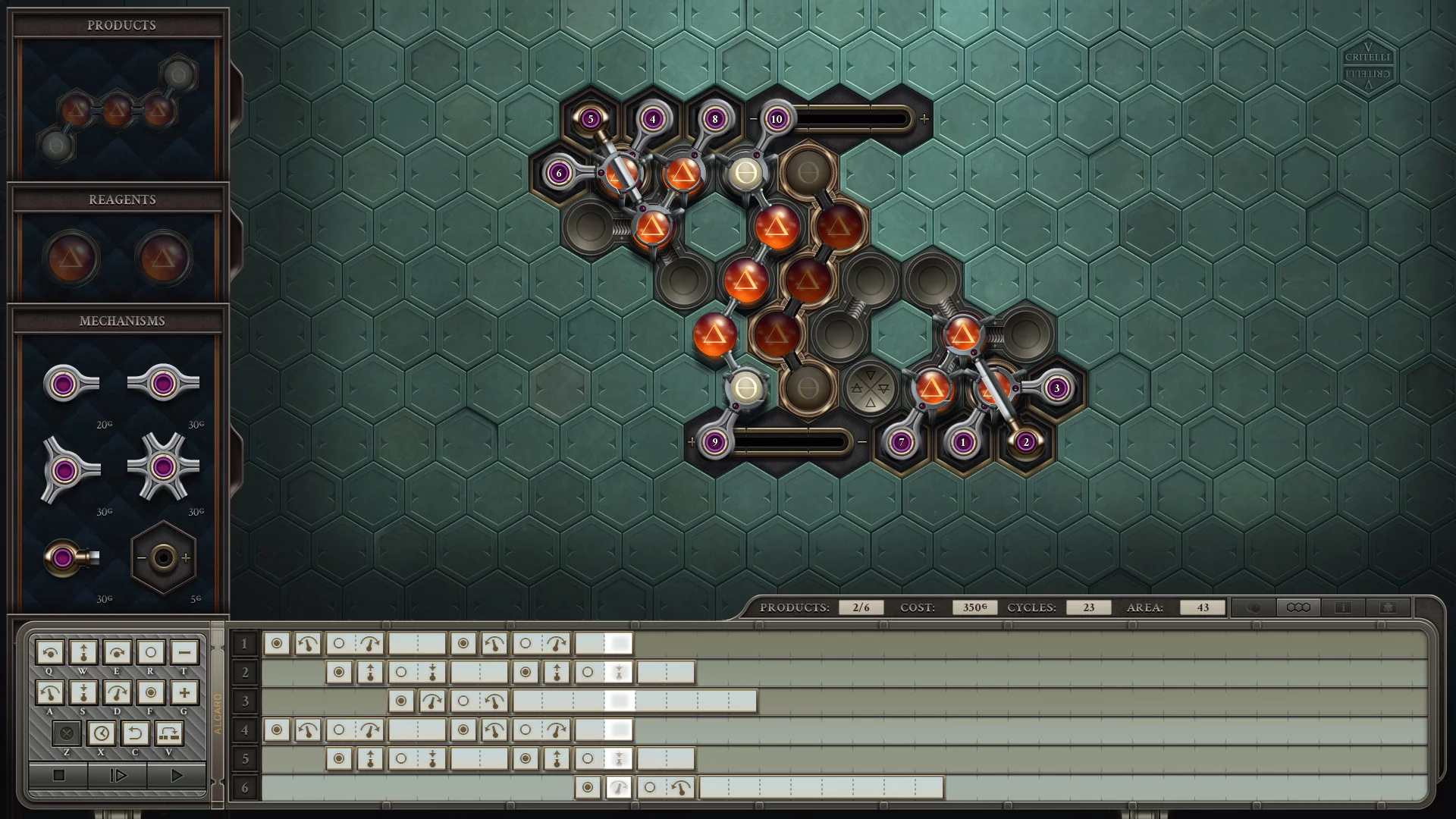 Изображение игры: Opus Magnum