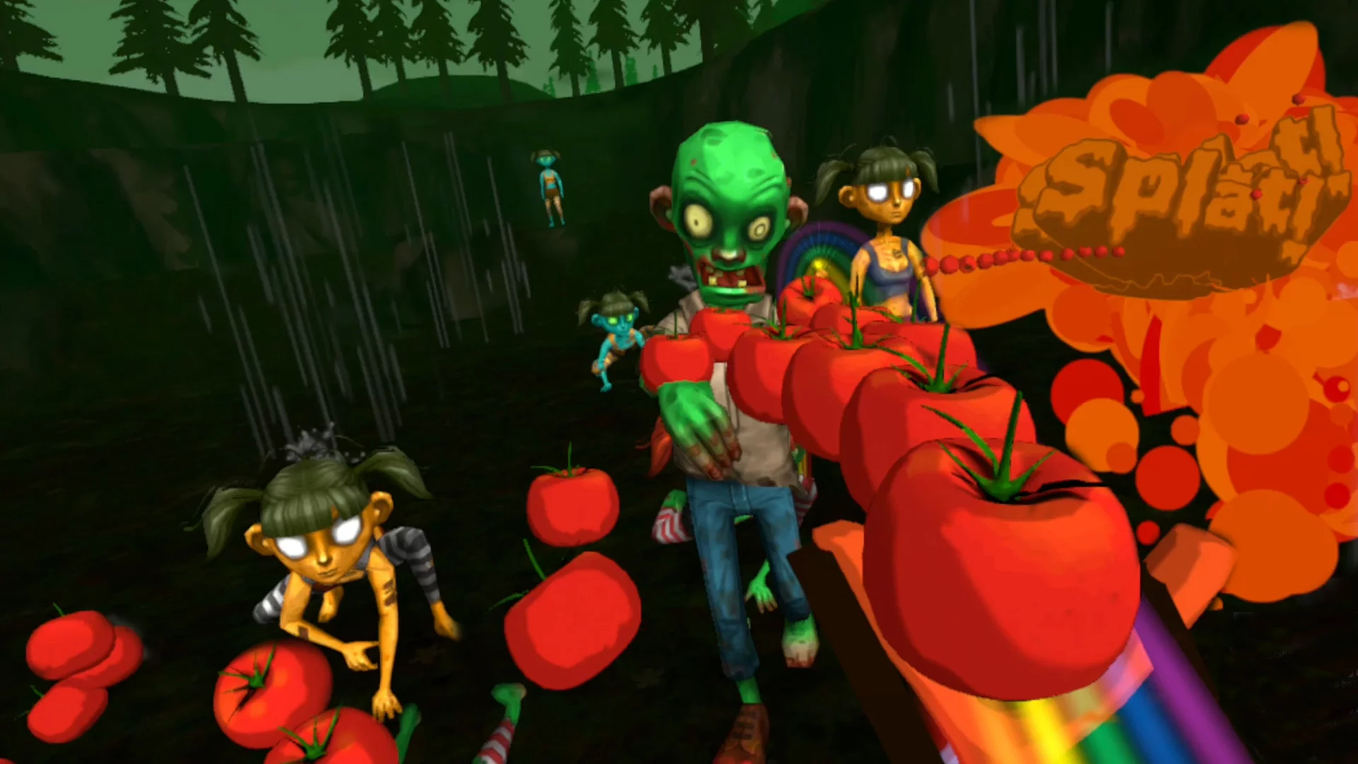 Изображение игры: Ready, Aim, Splat!