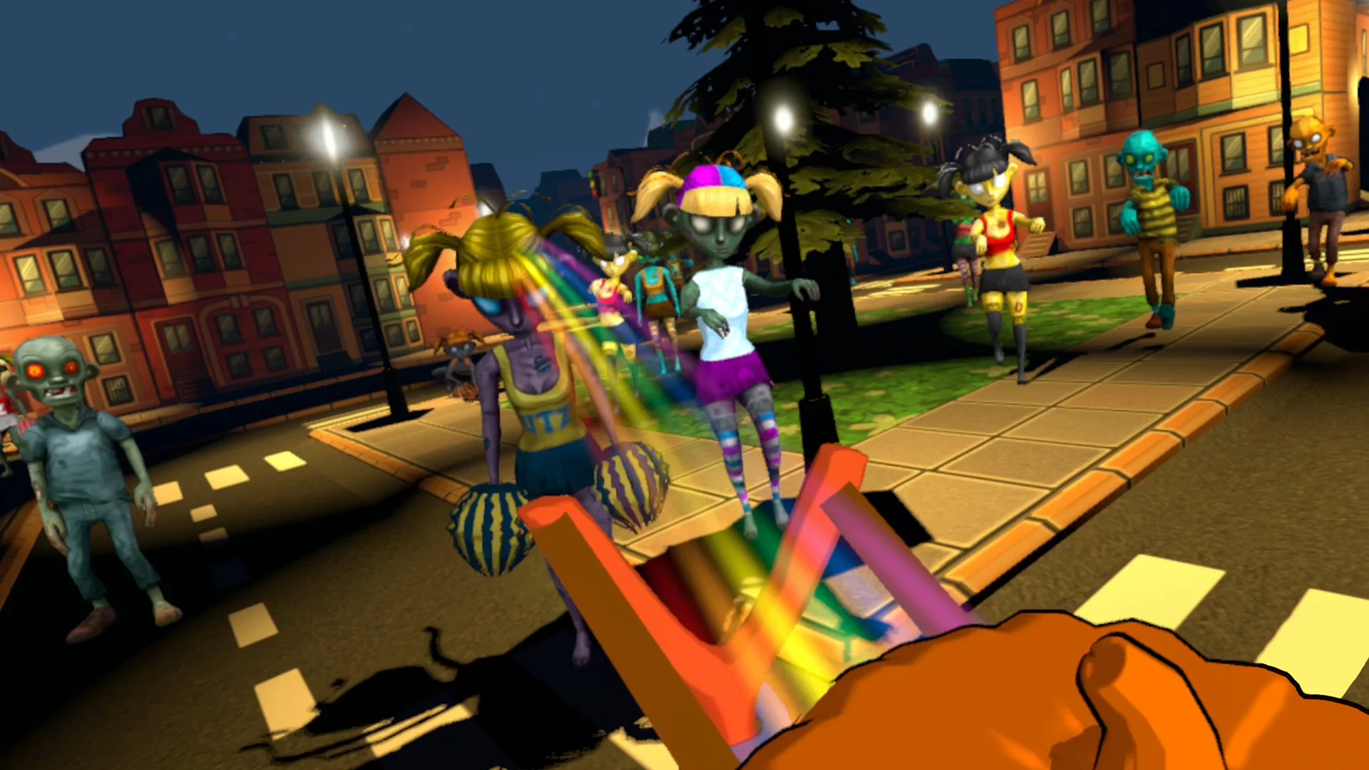 Изображение игры: Ready, Aim, Splat!