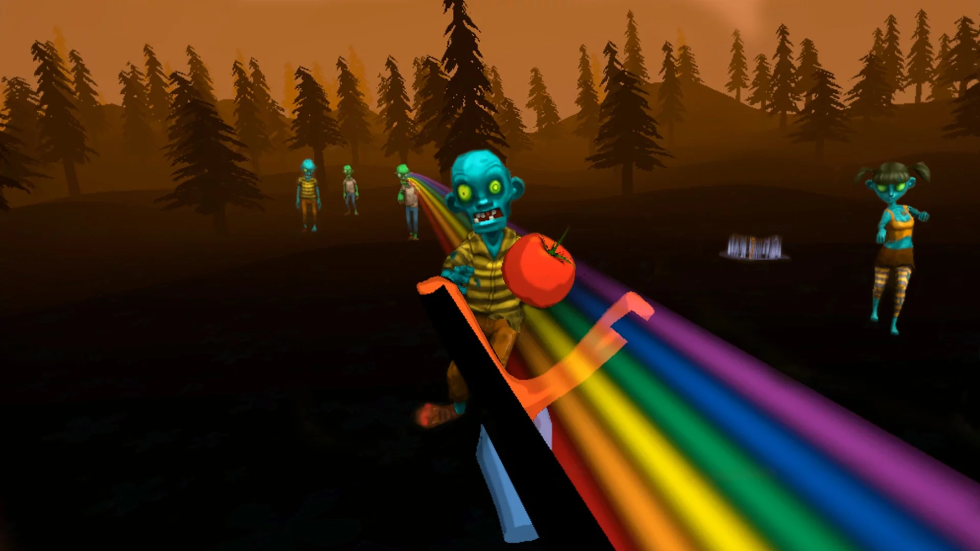 Изображение игры: Ready, Aim, Splat!