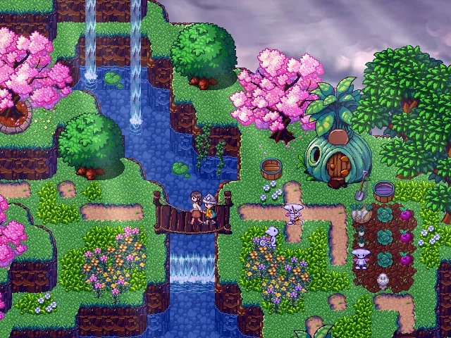 Изображение игры: Rakuen