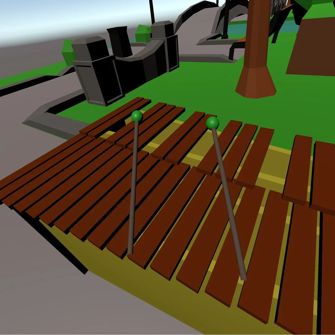 Изображение игры: Marimba VR