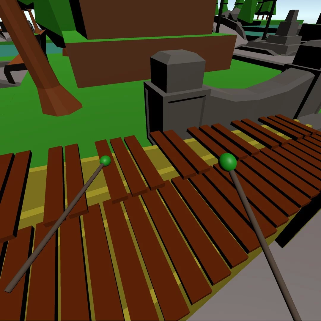 Изображение игры: Marimba VR