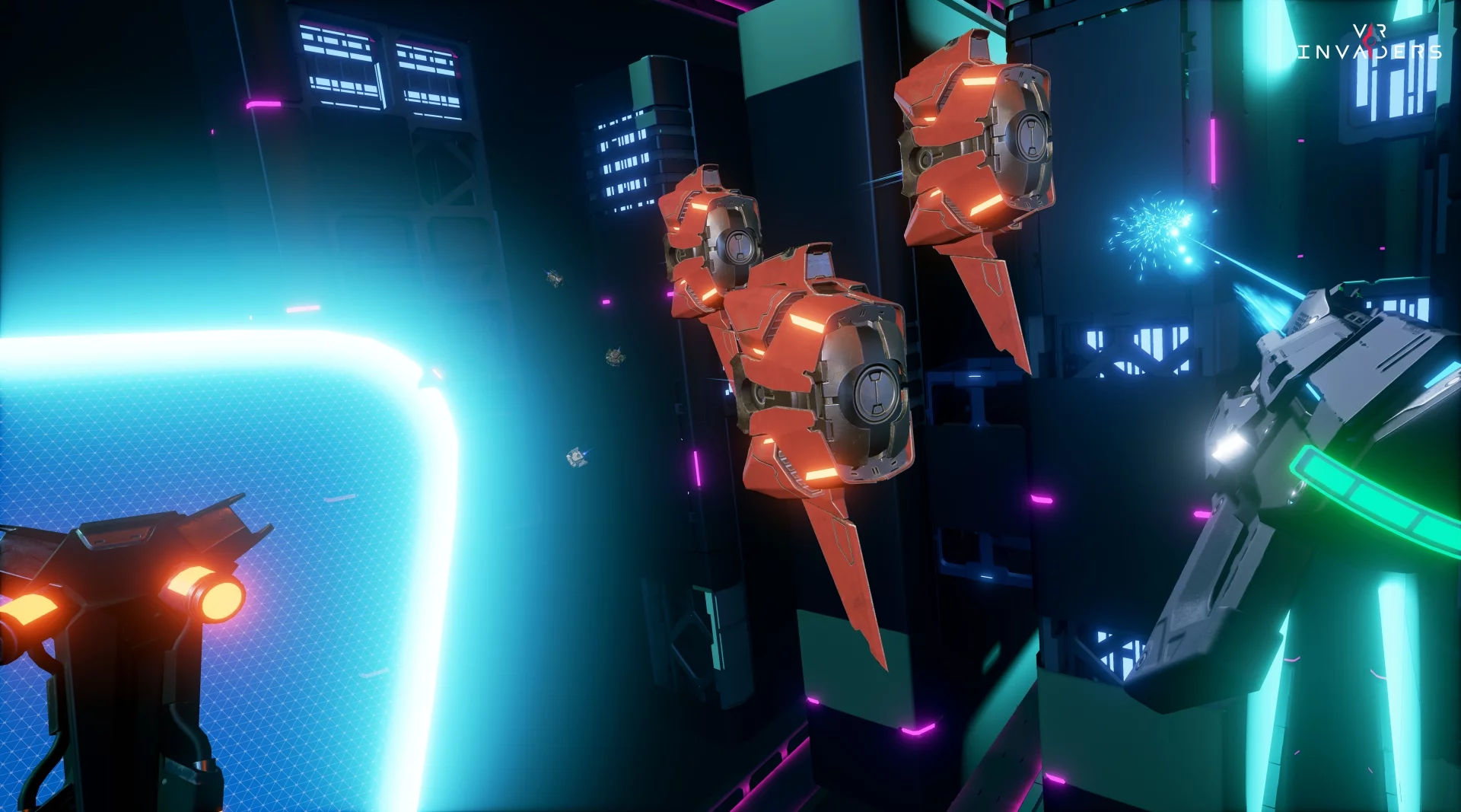 Изображение игры: VR Invaders