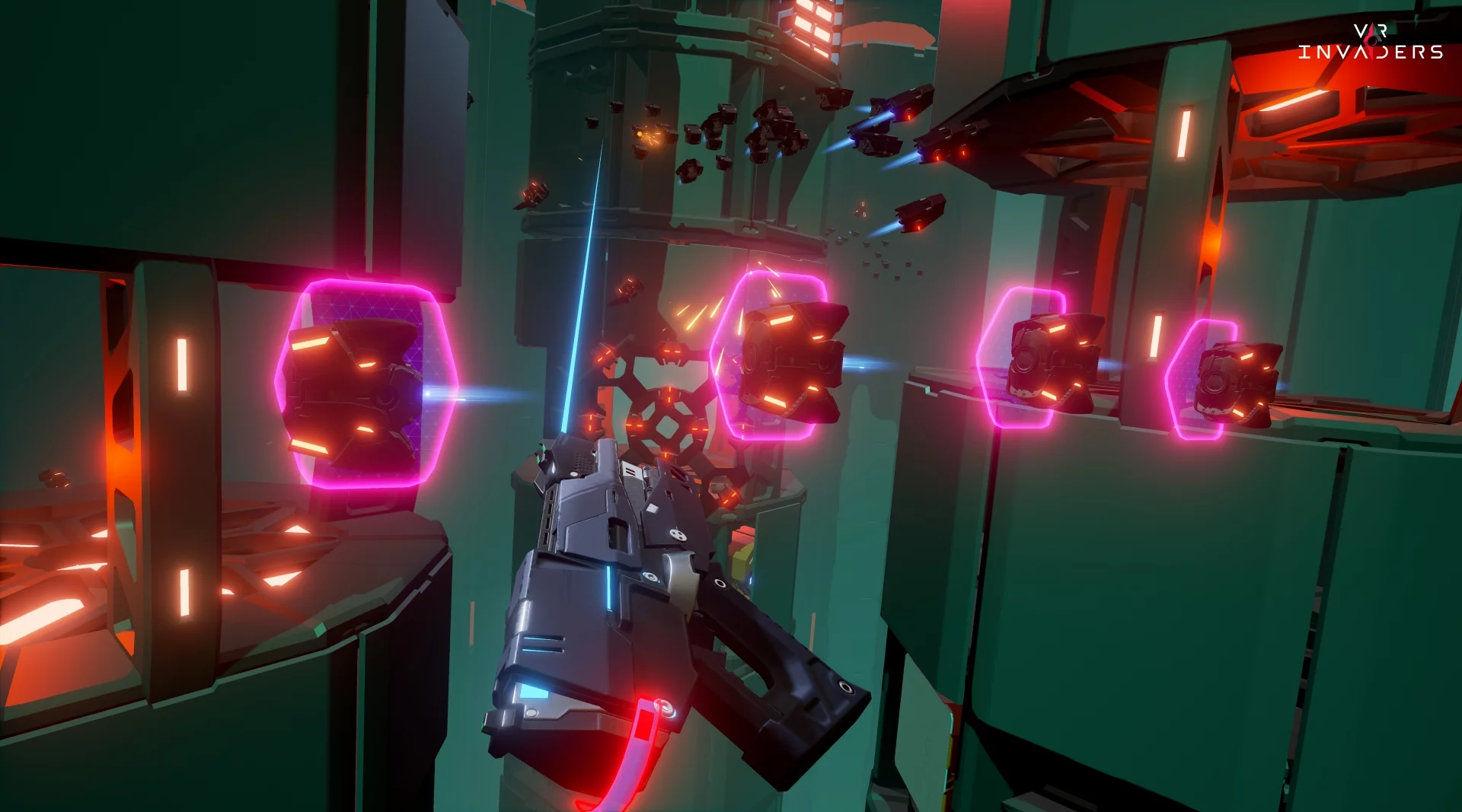 Изображение игры: VR Invaders