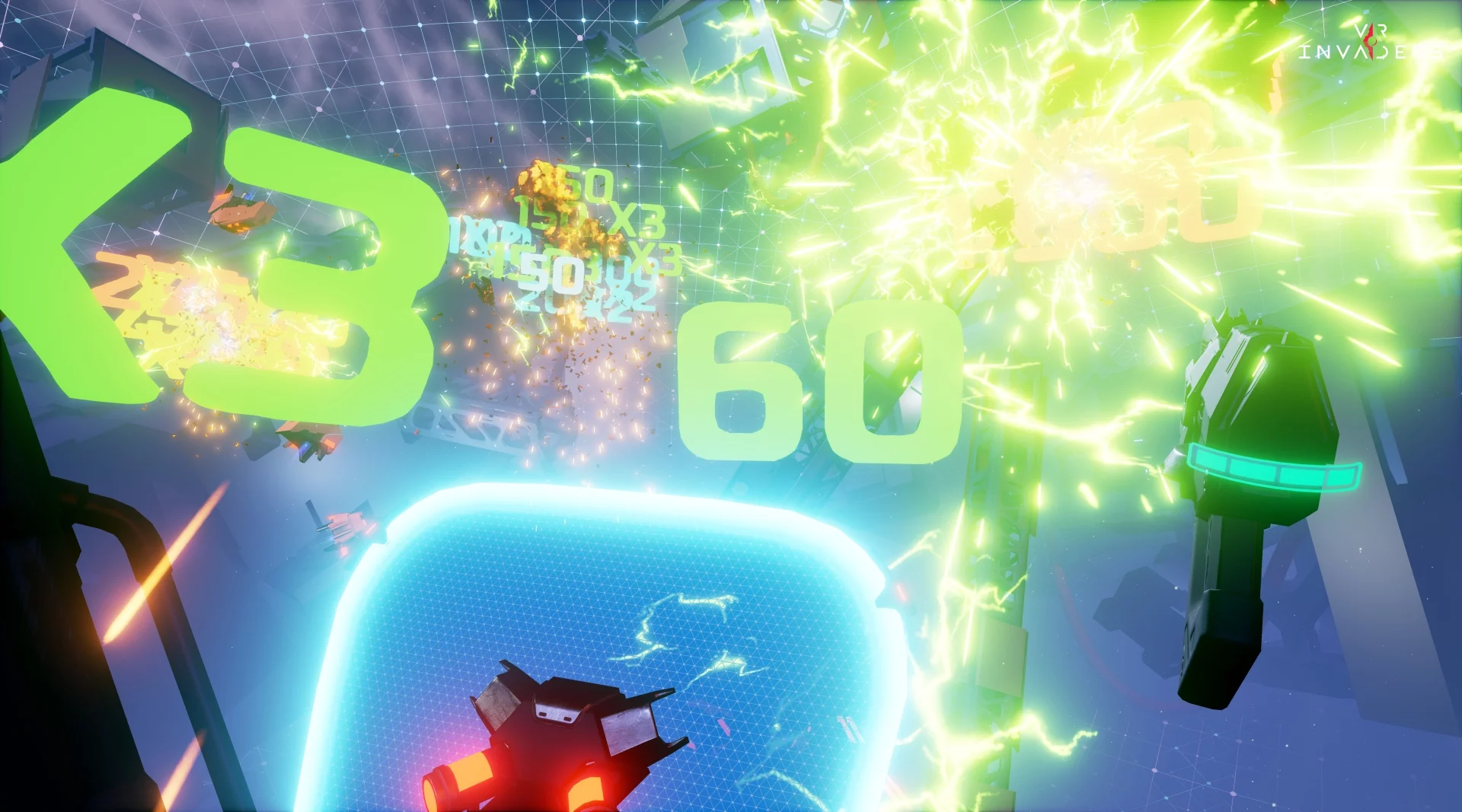 Изображение игры: VR Invaders