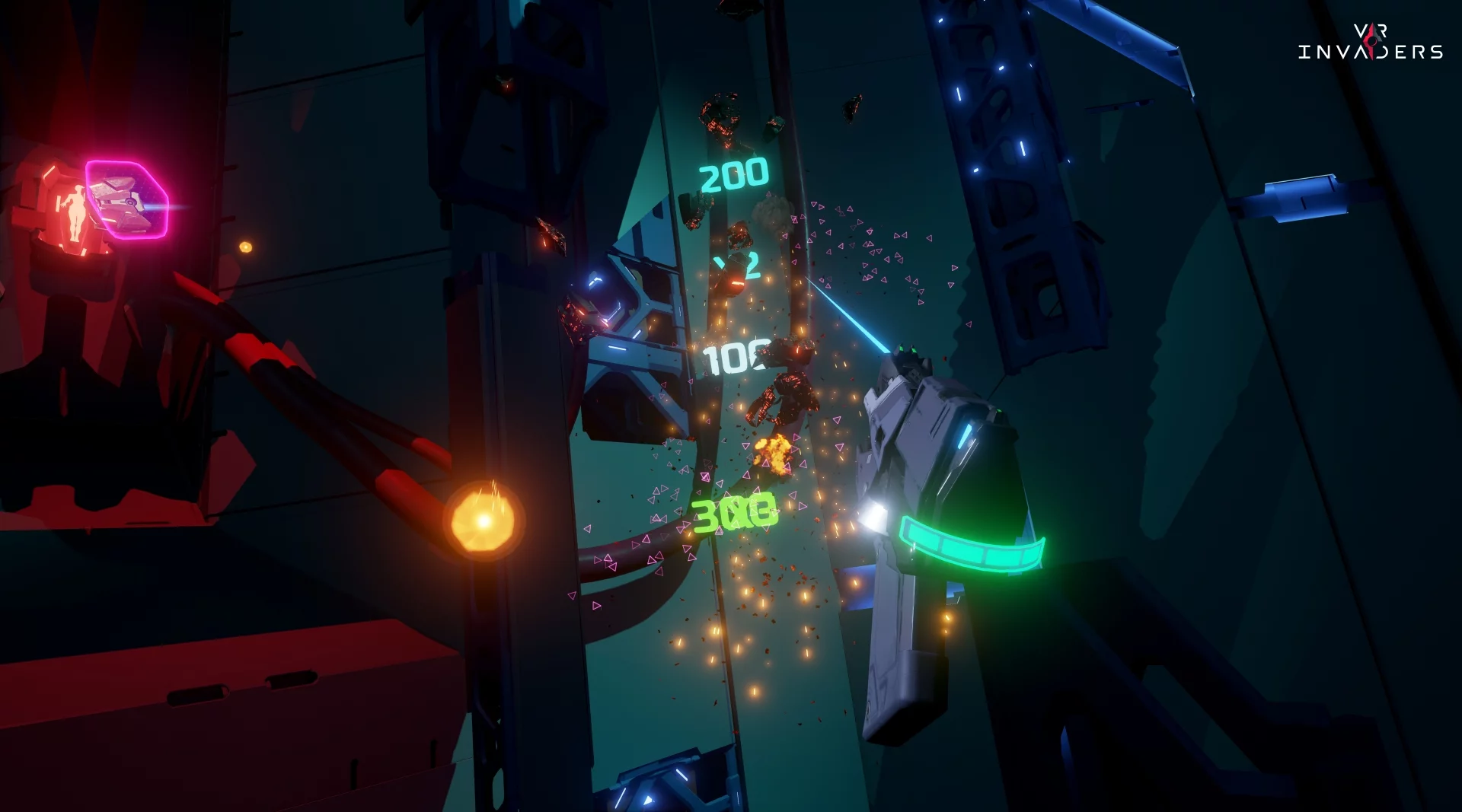 Изображение игры: VR Invaders