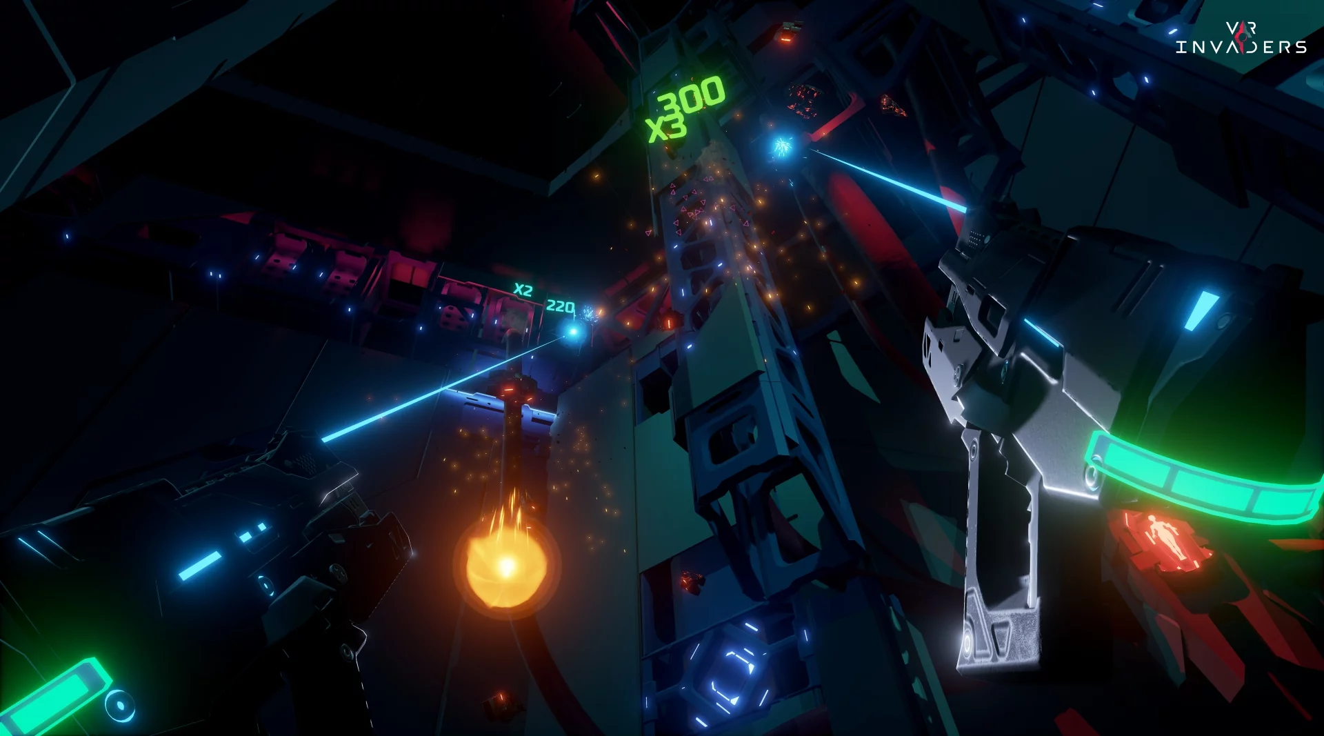 Изображение игры: VR Invaders