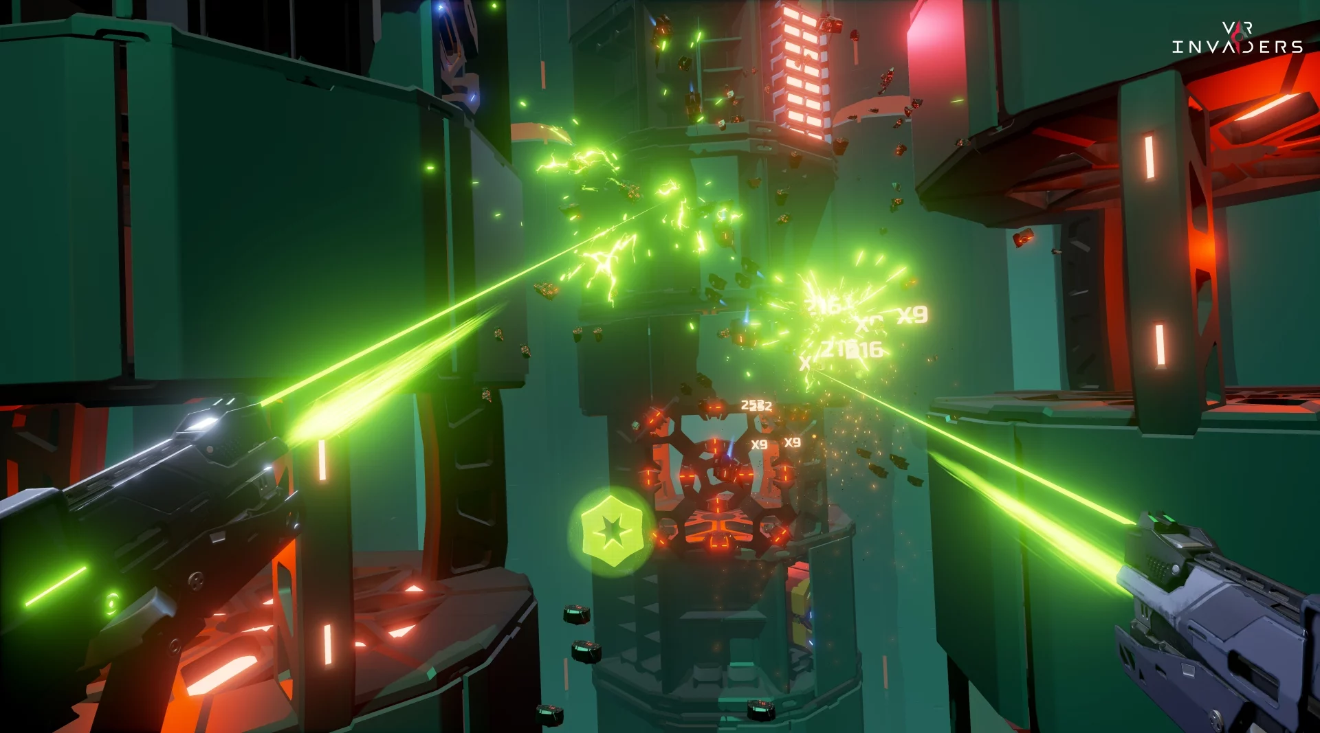 Изображение игры: VR Invaders