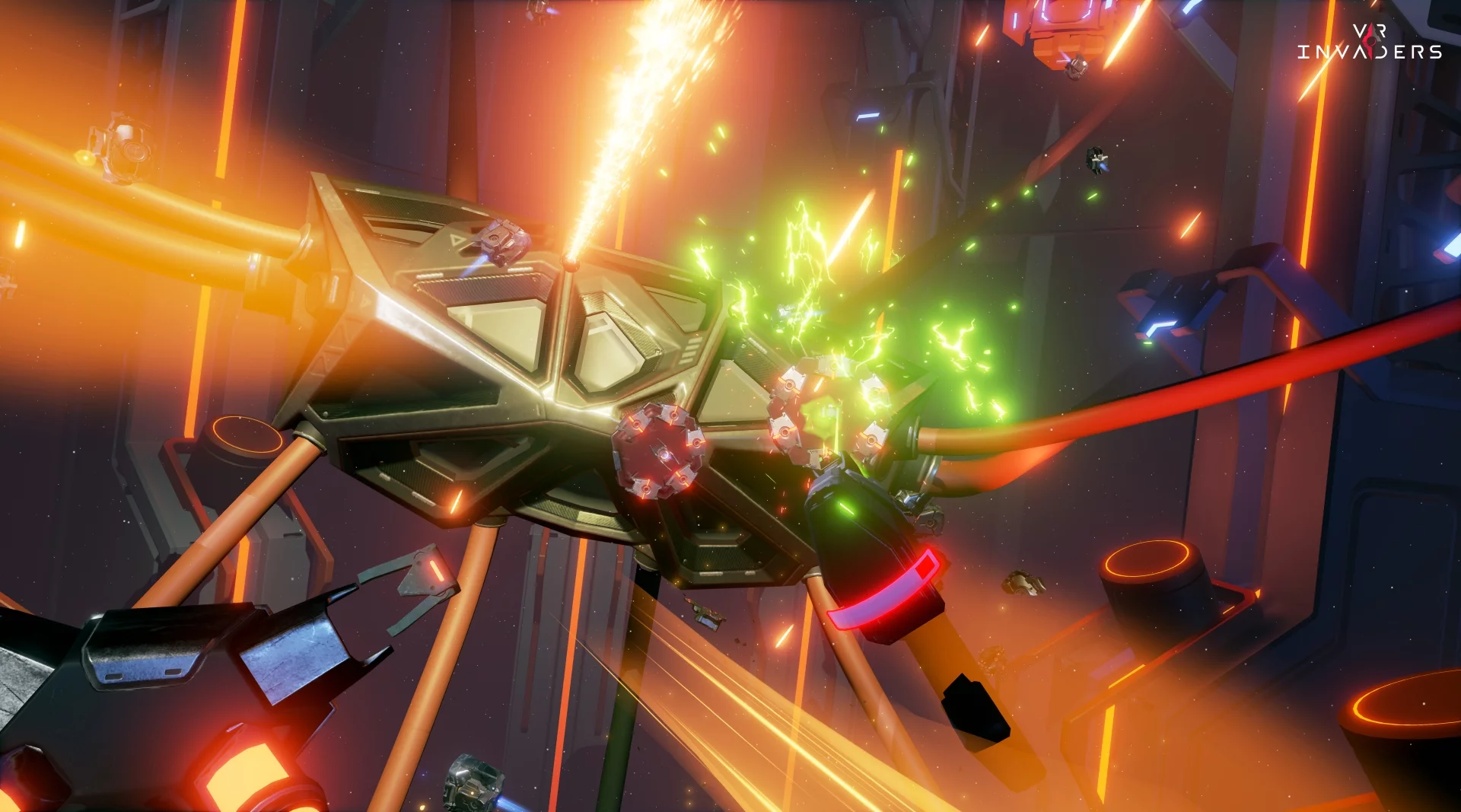 Изображение игры: VR Invaders