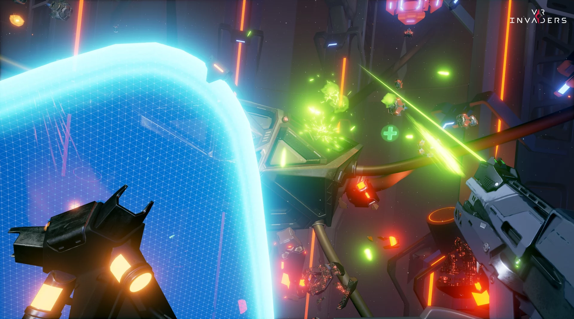 Изображение игры: VR Invaders