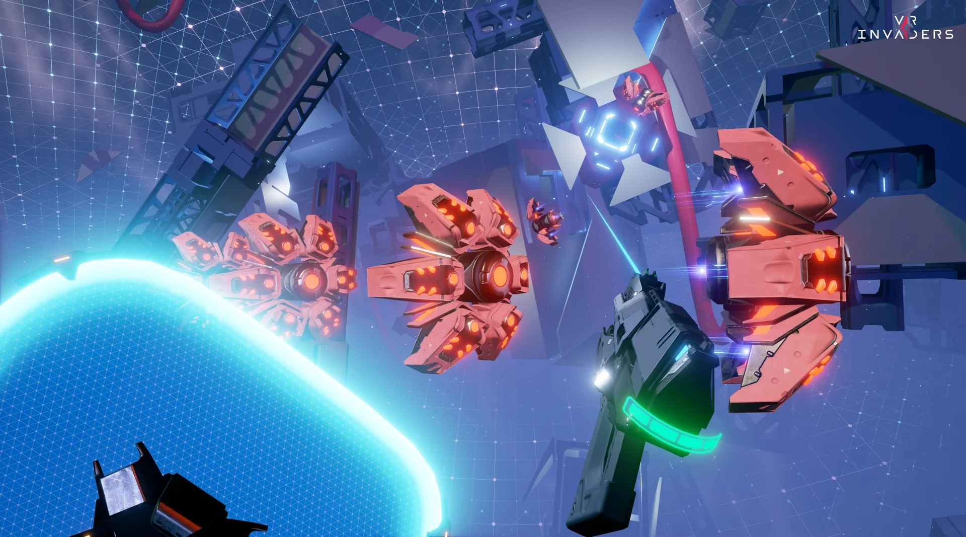 Изображение игры: VR Invaders