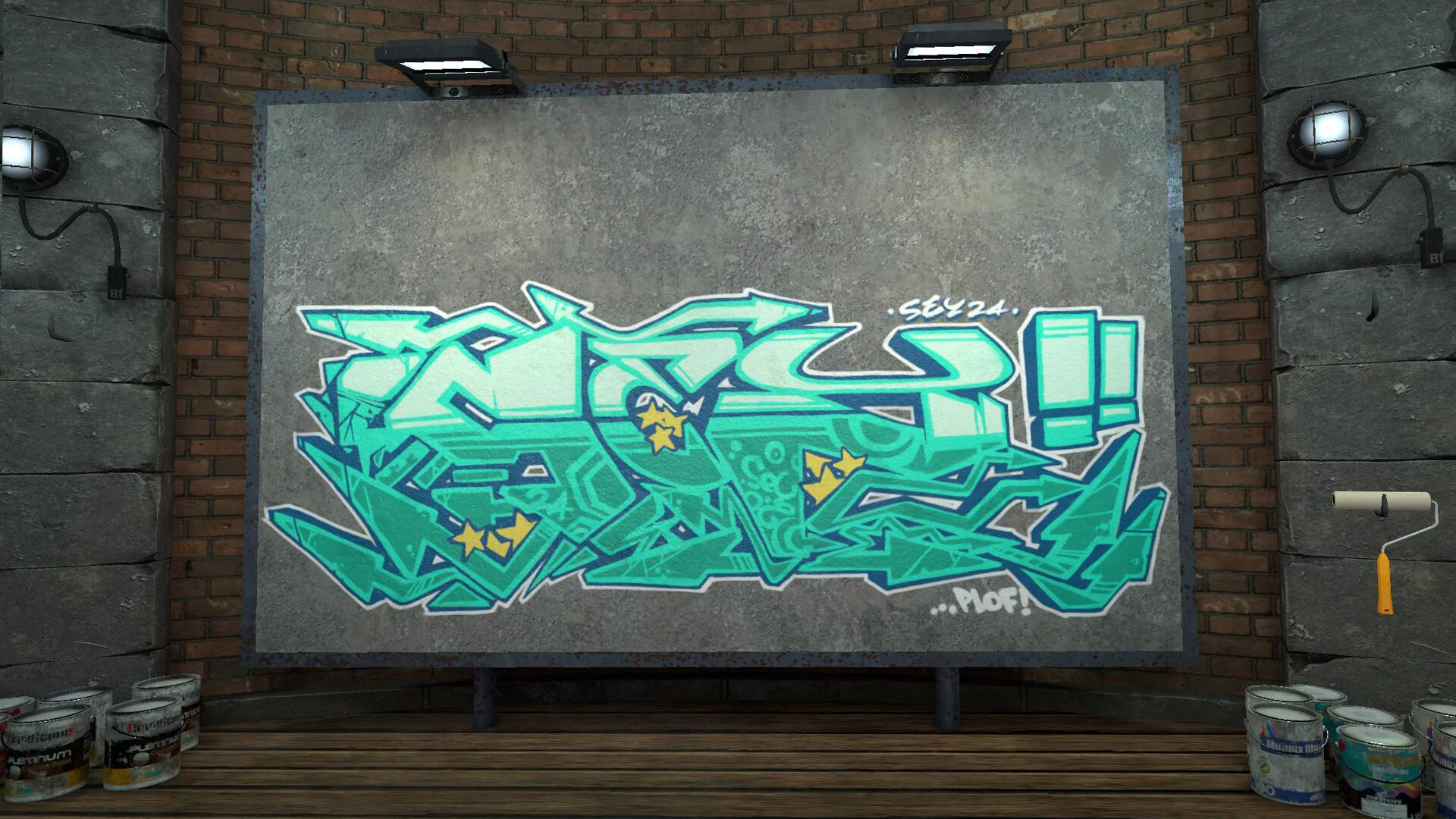 Изображение игры: Graffiti Bombing