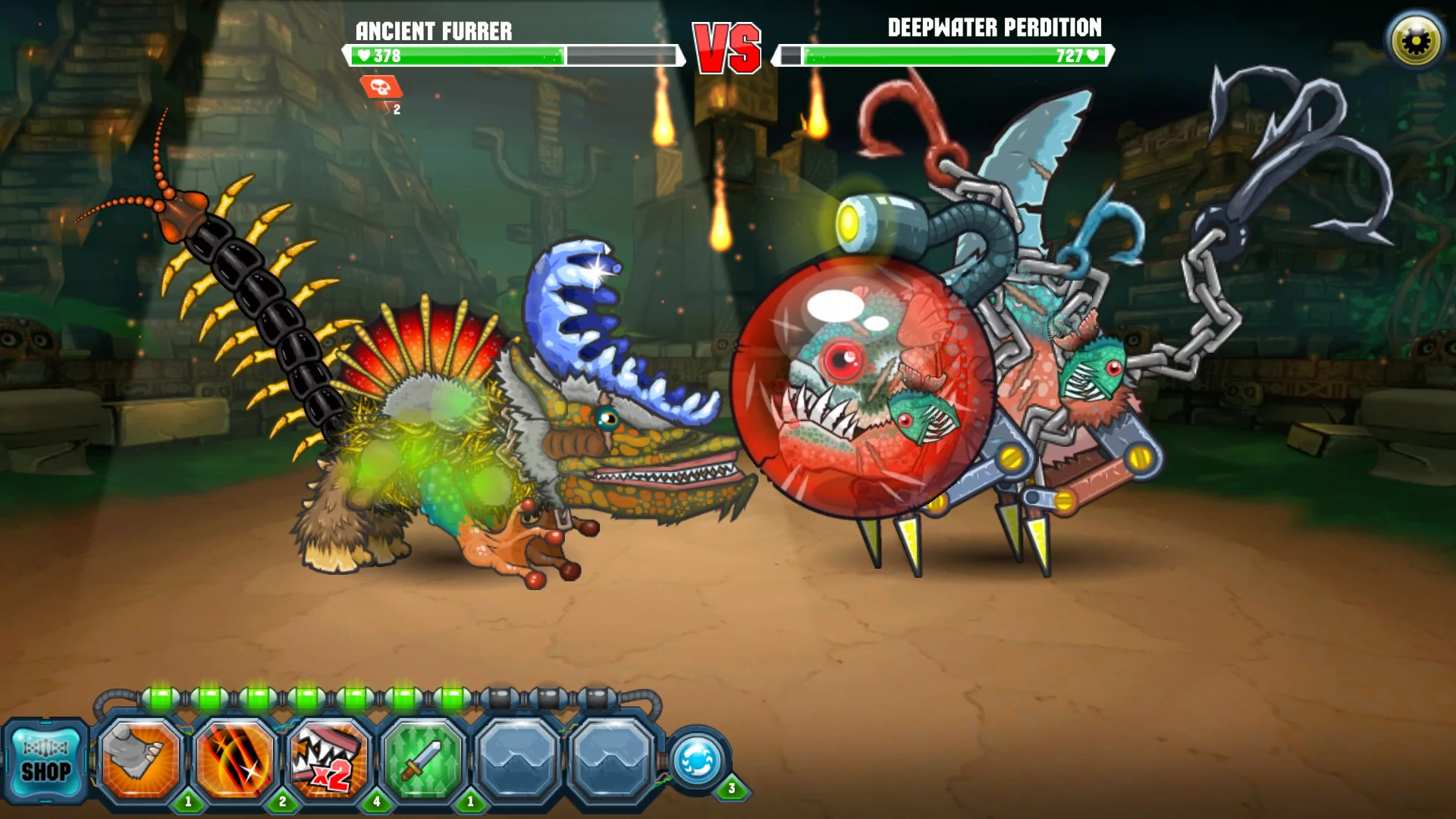 Изображение игры: Mutant Fighting Cup 2