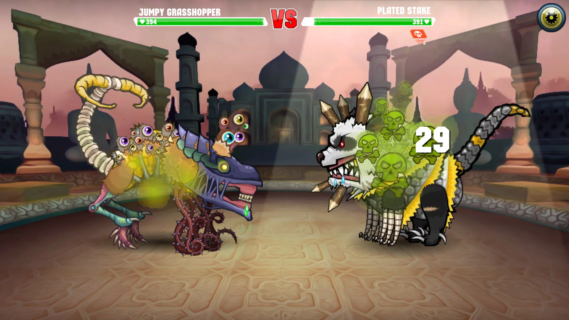 Изображение игры: Mutant Fighting Cup 2