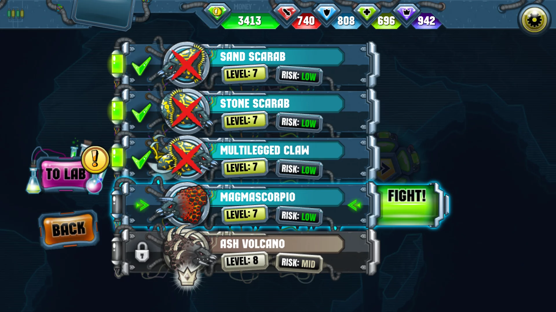Изображение игры: Mutant Fighting Cup 2