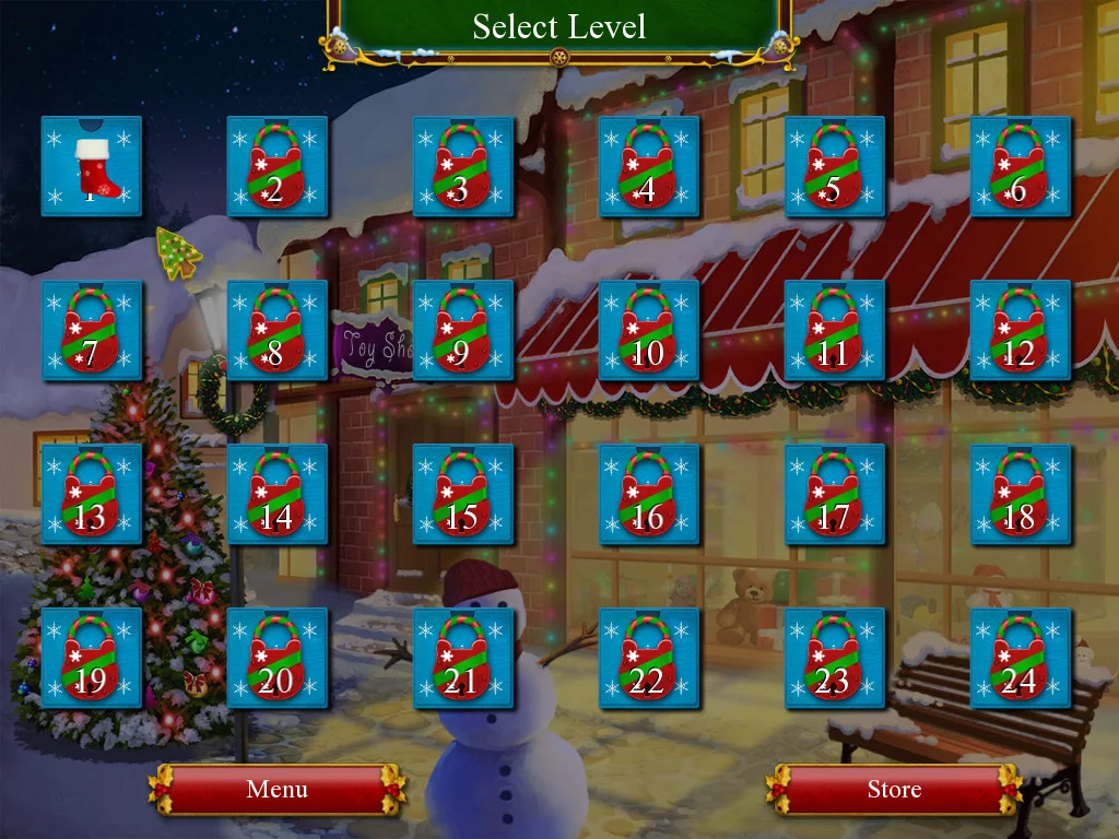 Изображение игры: Santa's Christmas Solitaire