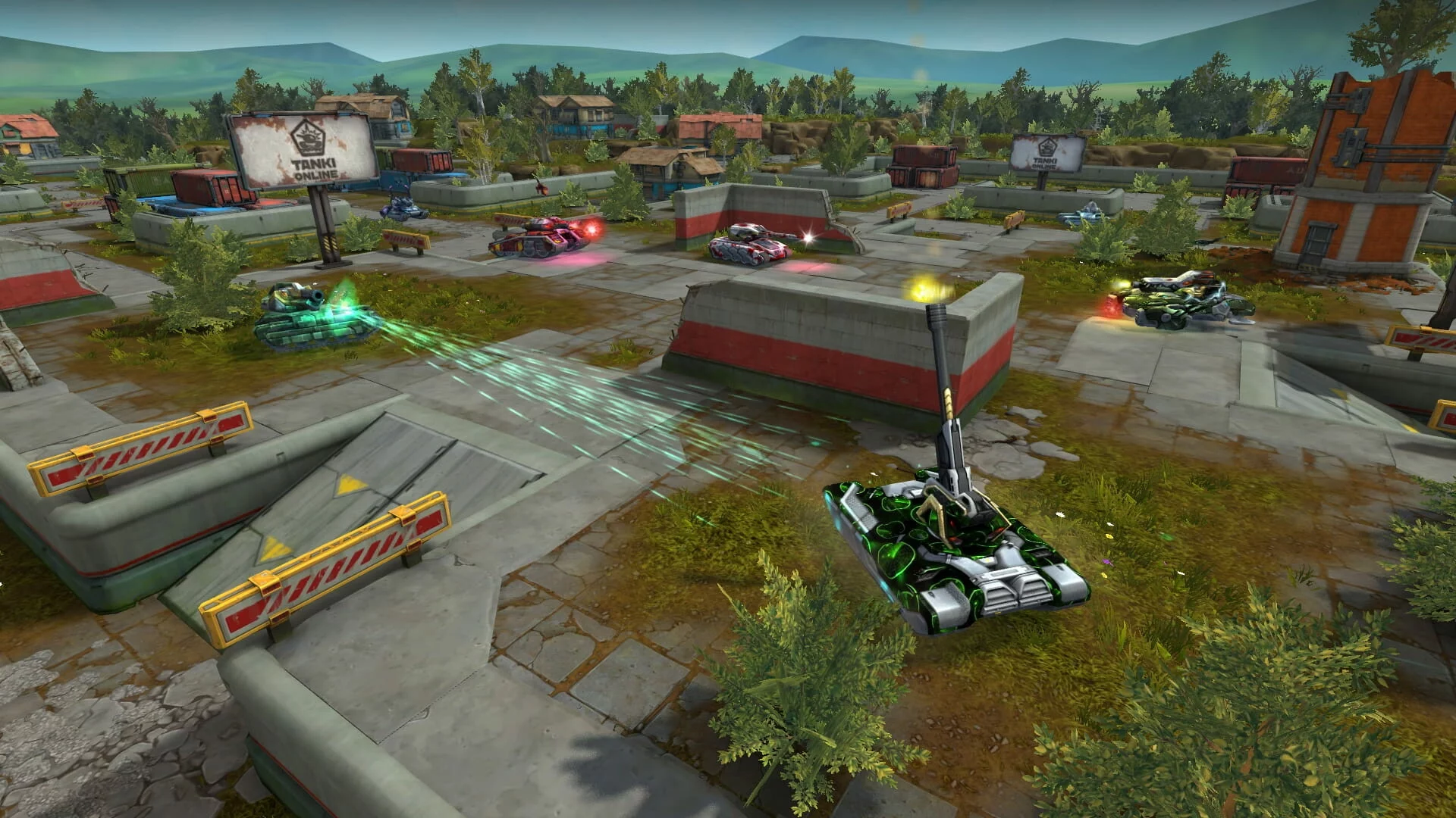 Изображение игры: Tanki Online