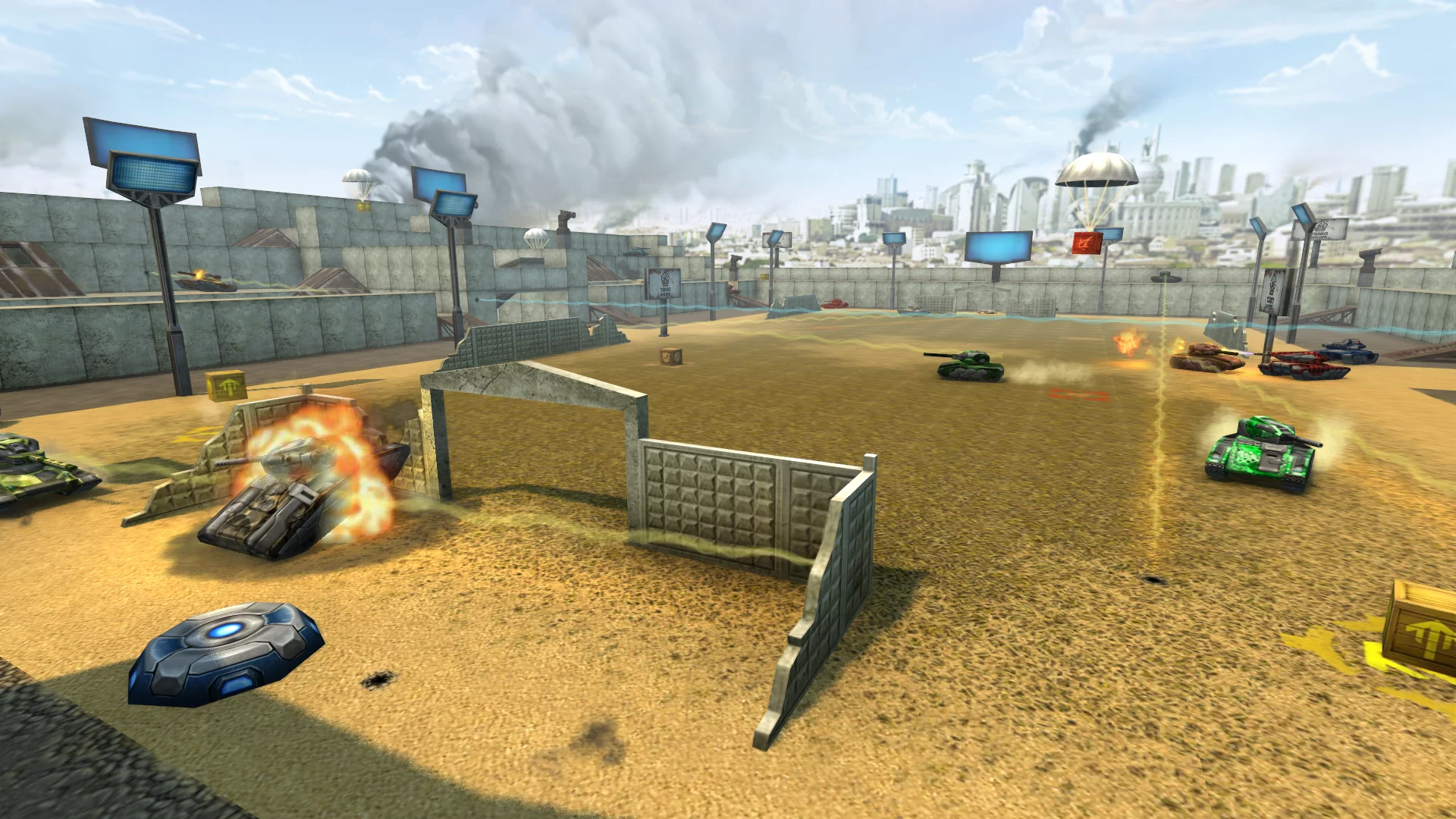 Изображение игры: Tanki Online