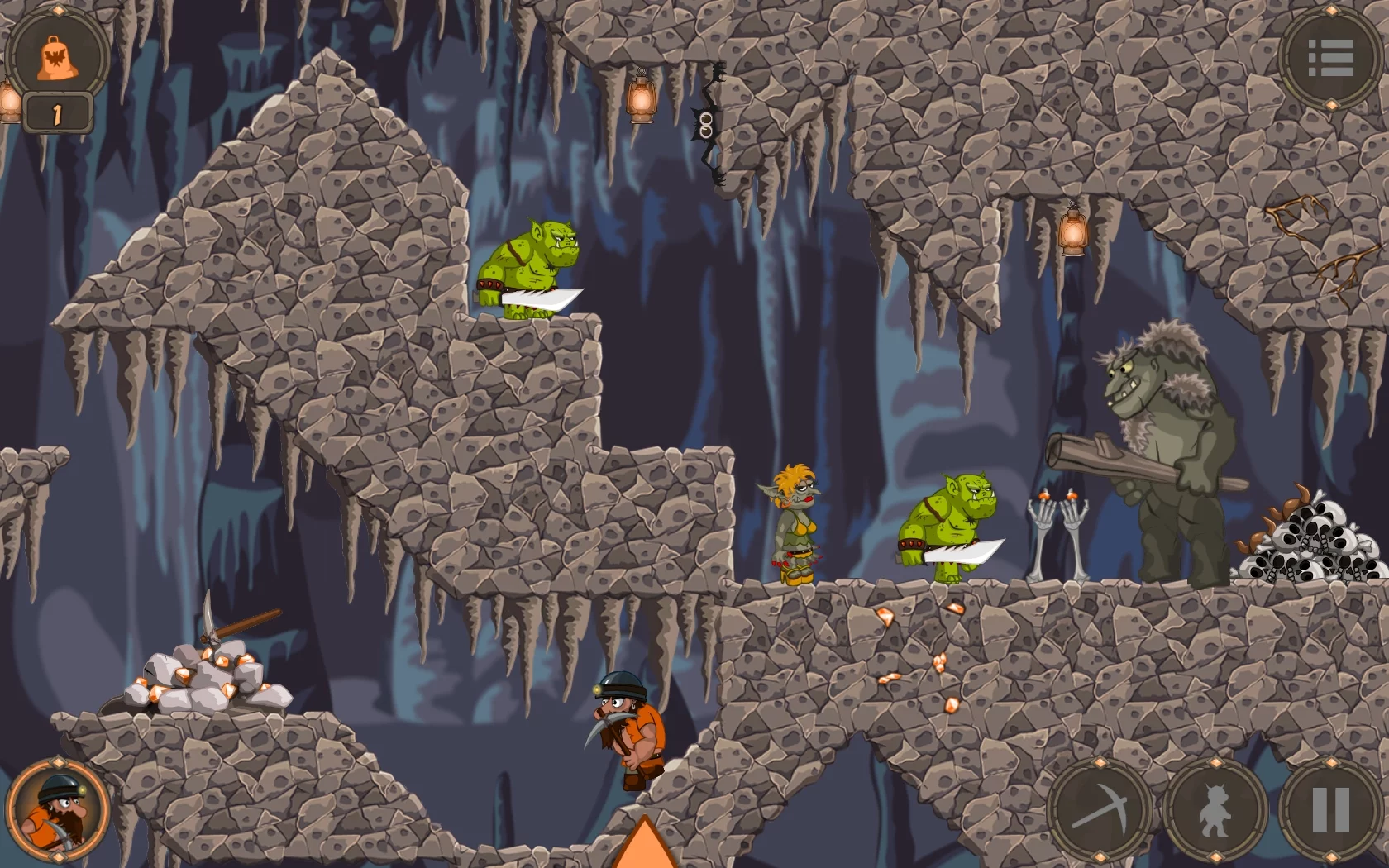 Изображение игры: Dwarflings