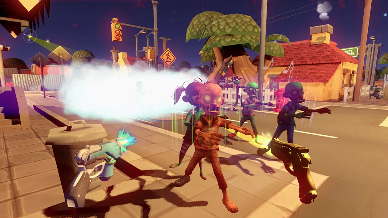 Изображение игры: Zombie Town VR