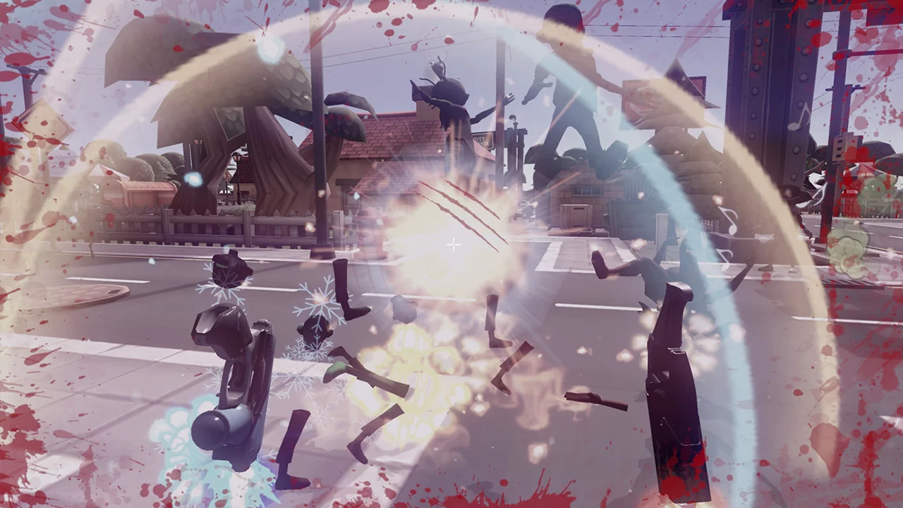 Изображение игры: Zombie Town VR
