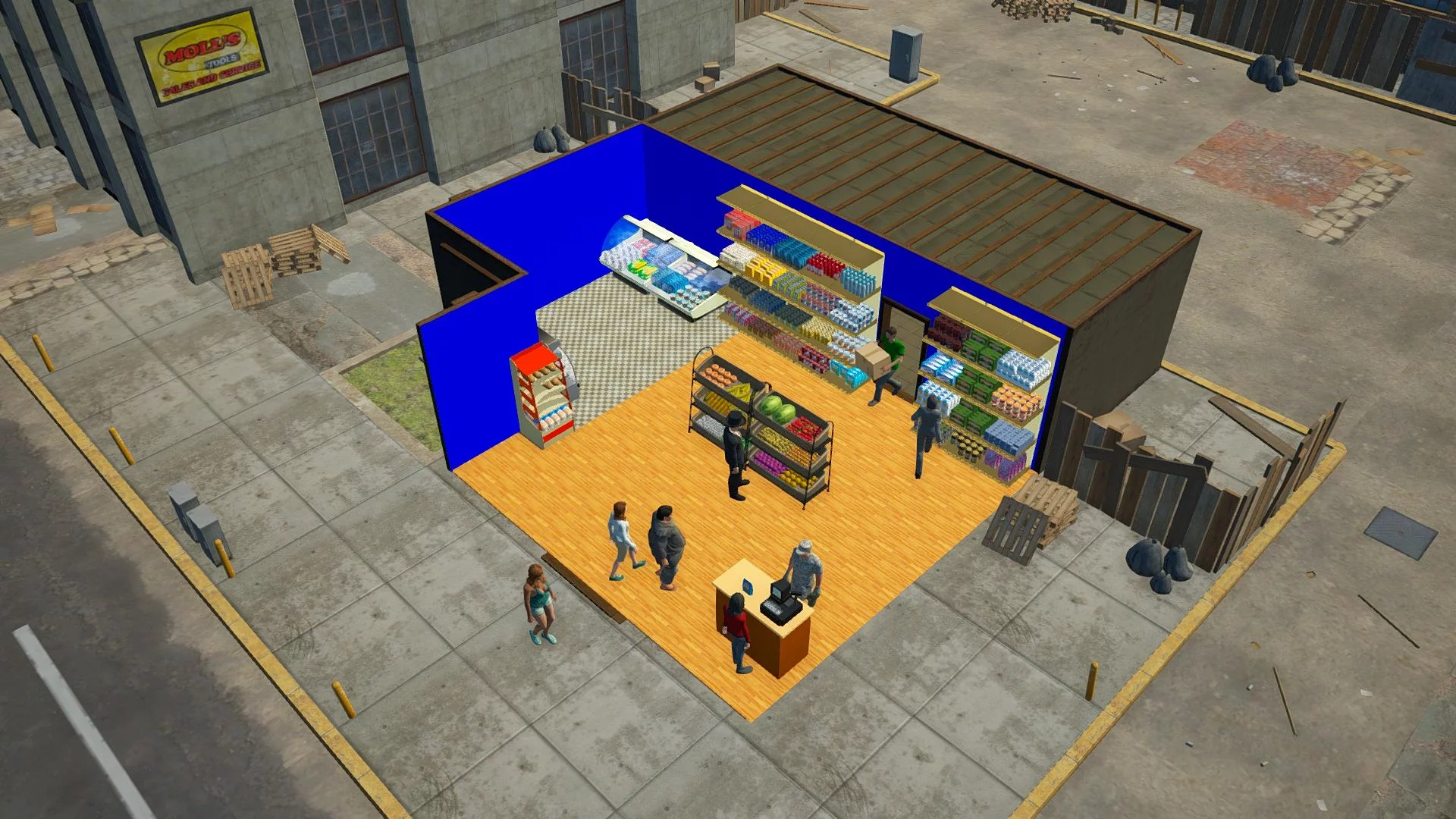 Изображение игры: Market Tycoon