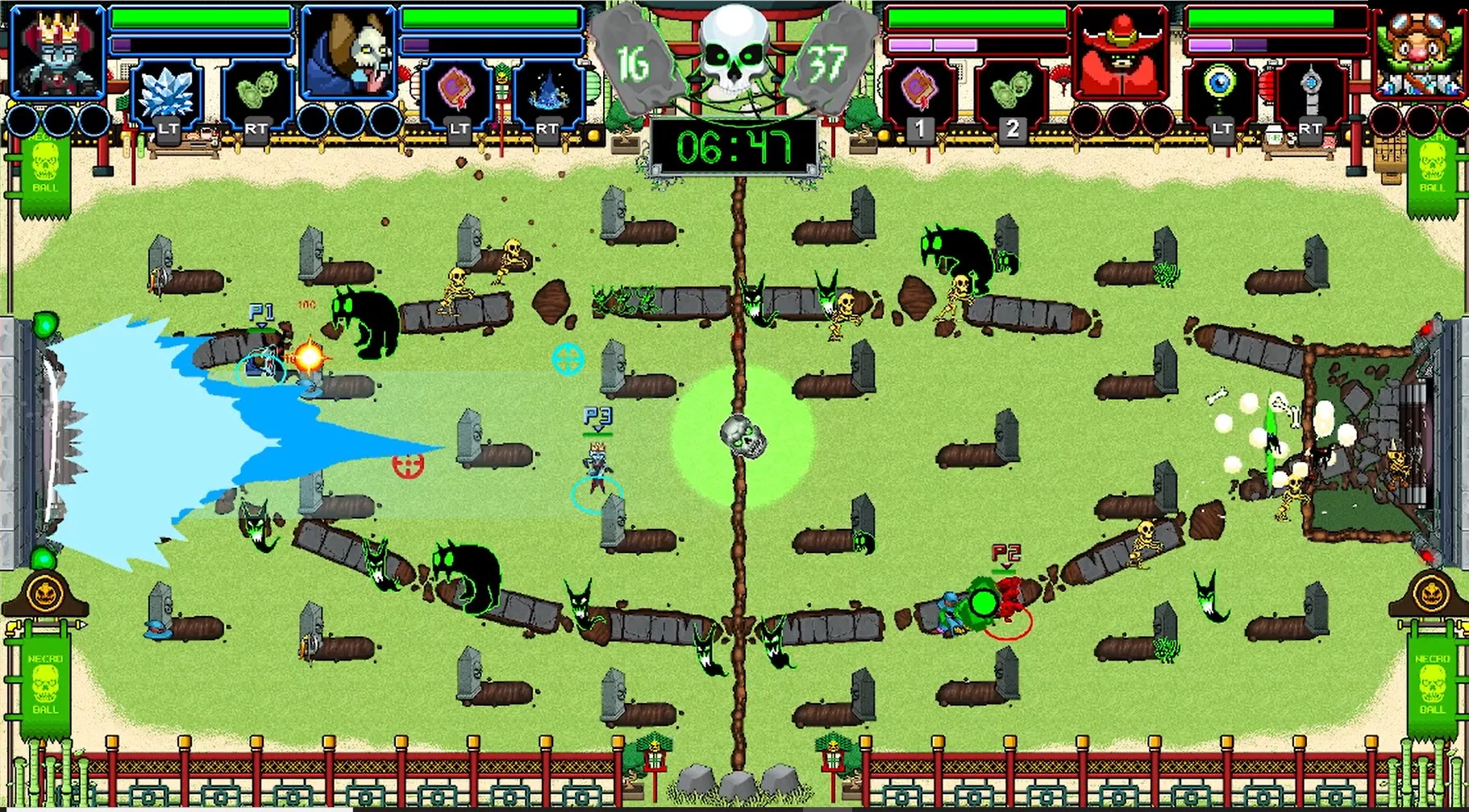 Изображение игры: Necroball