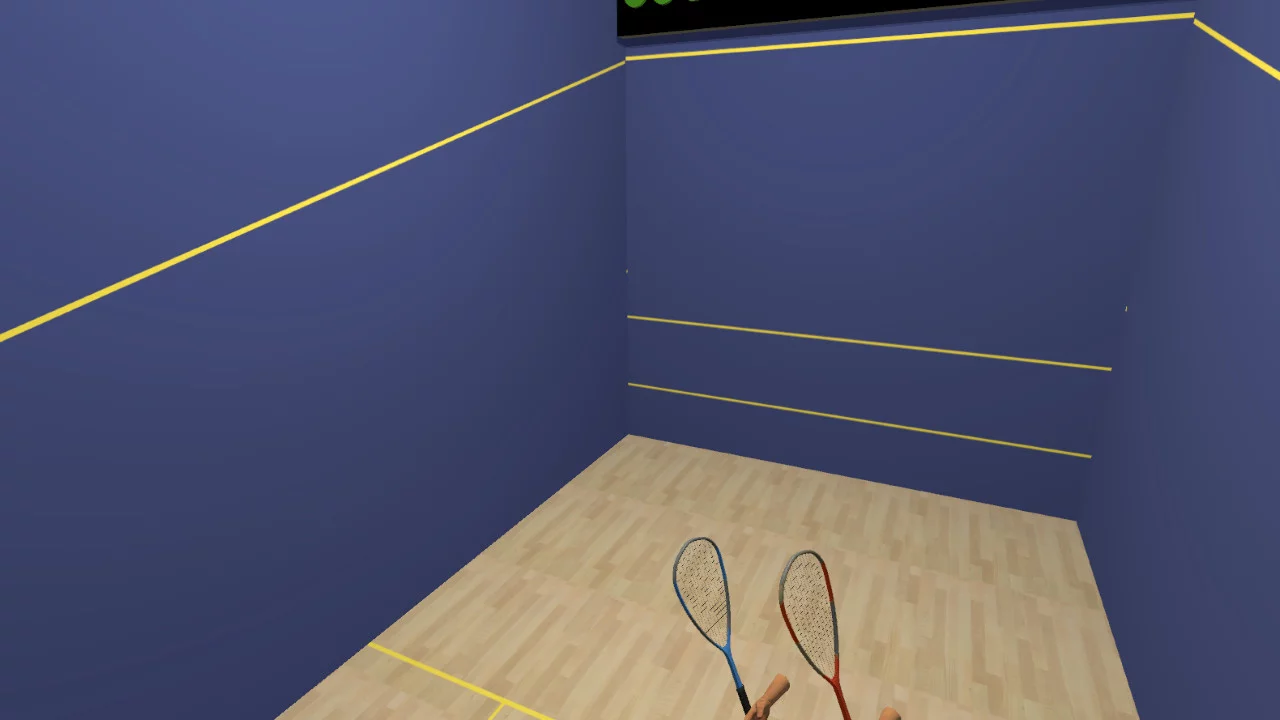 Изображение игры: VR Squash 2017