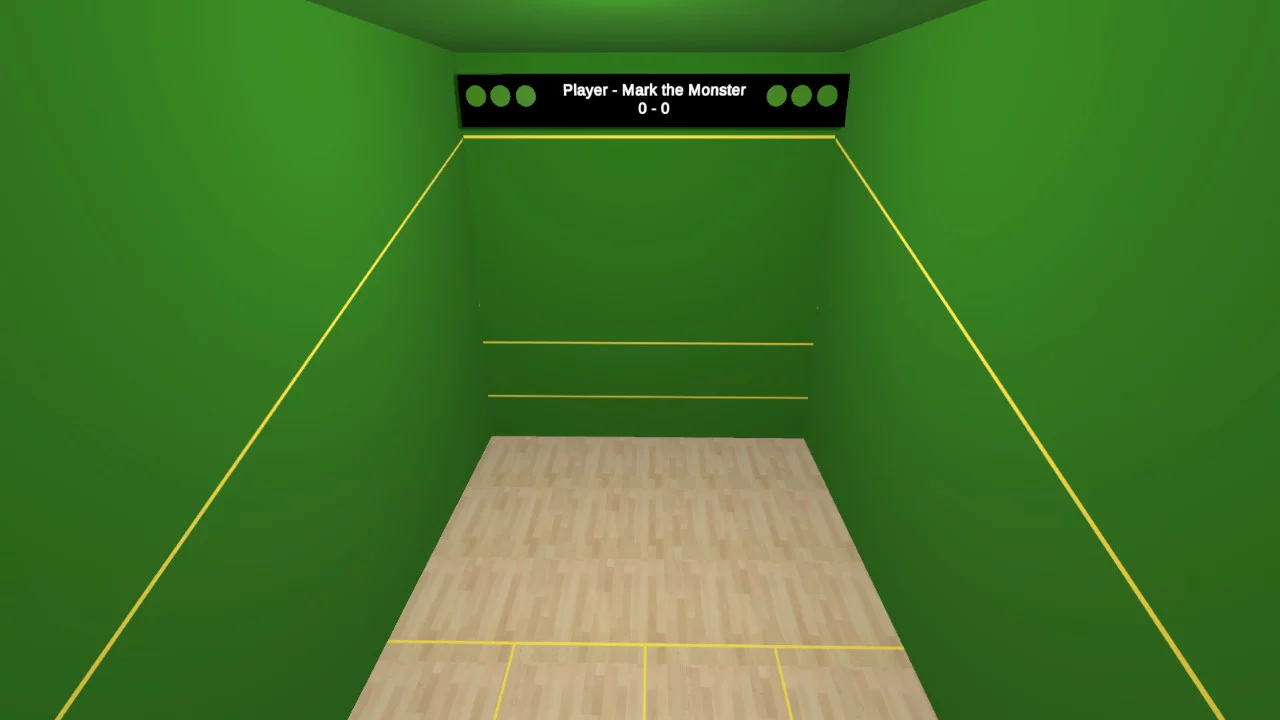 Изображение игры: VR Squash 2017