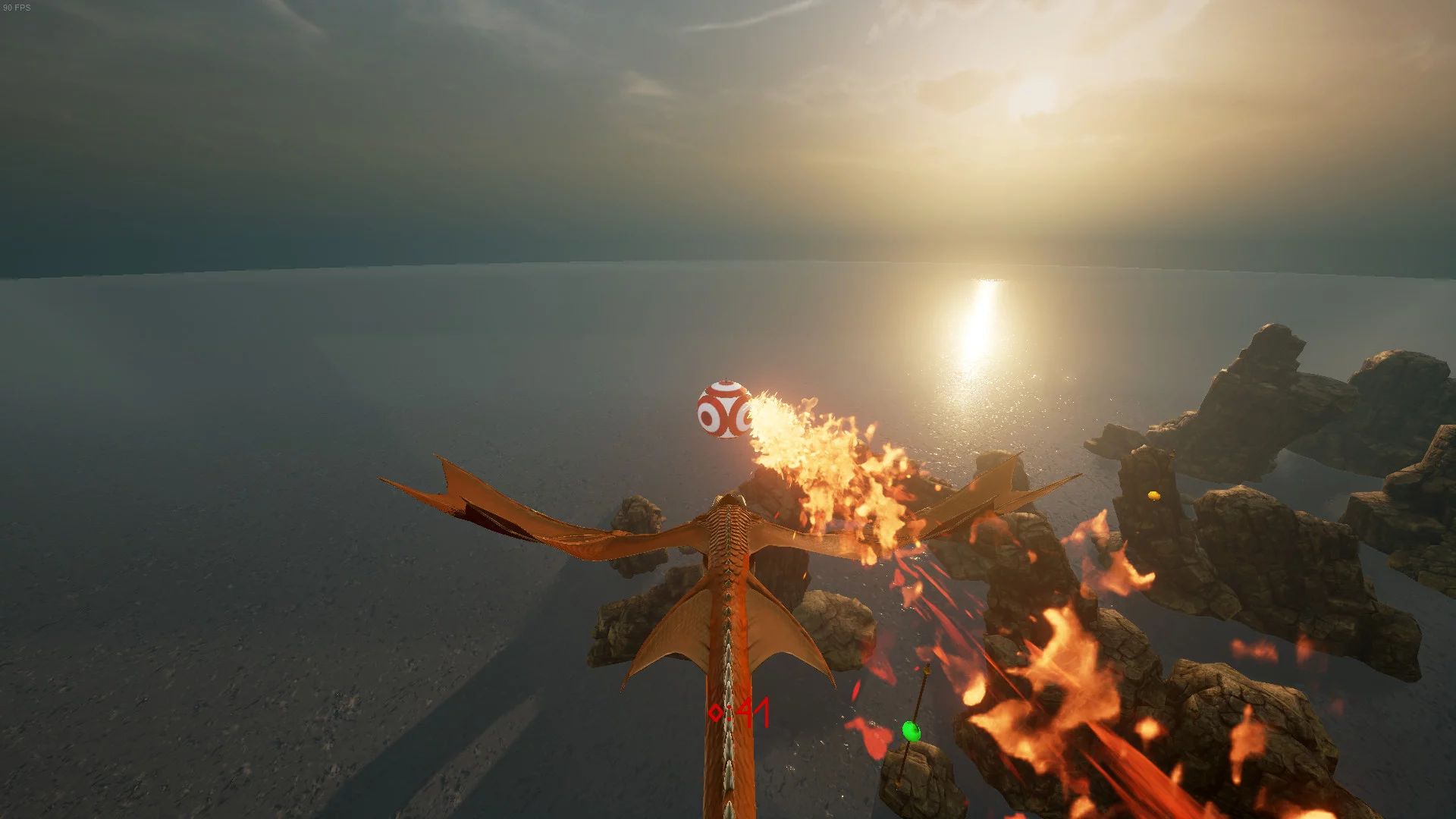 Изображение игры: DragonWingsVR