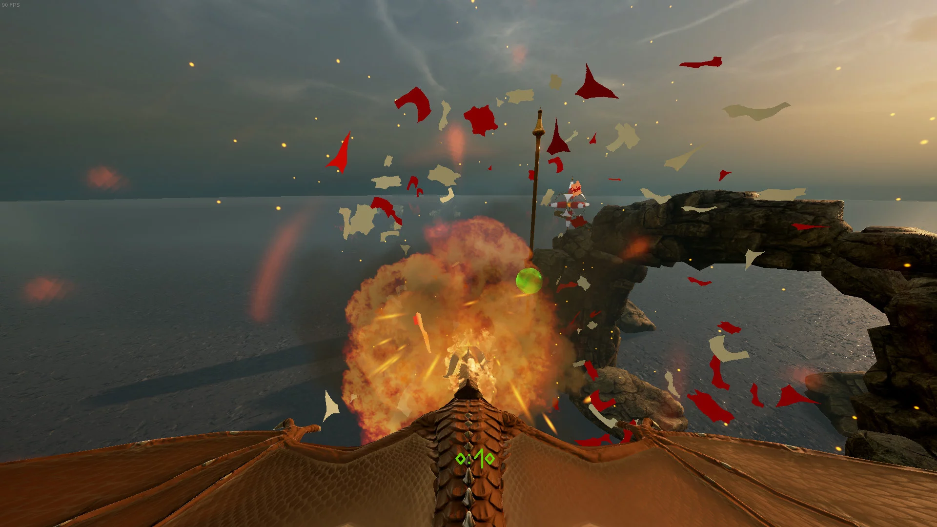 Изображение игры: DragonWingsVR